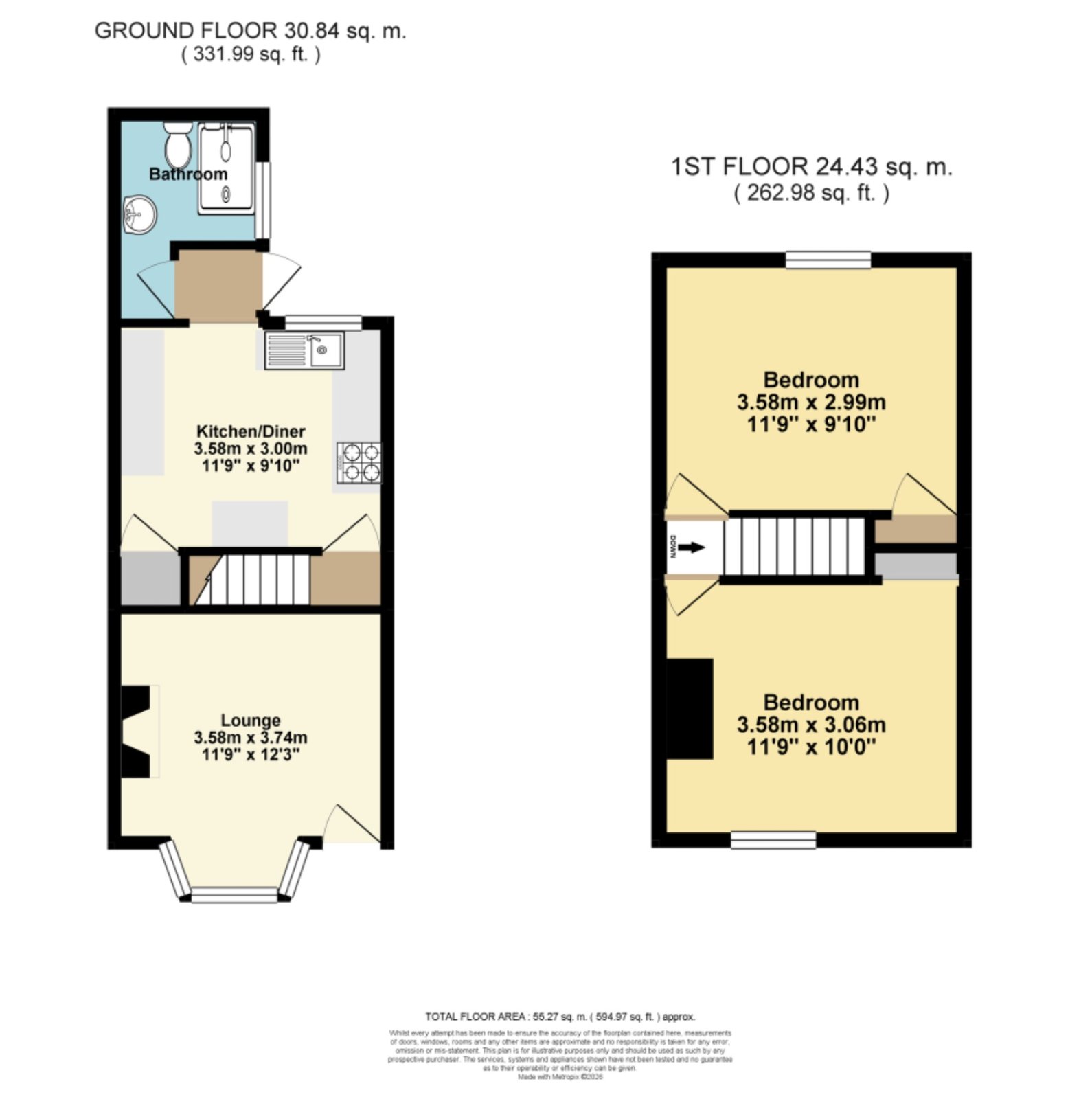 105, Heathfield Avenue, Dover floorplan