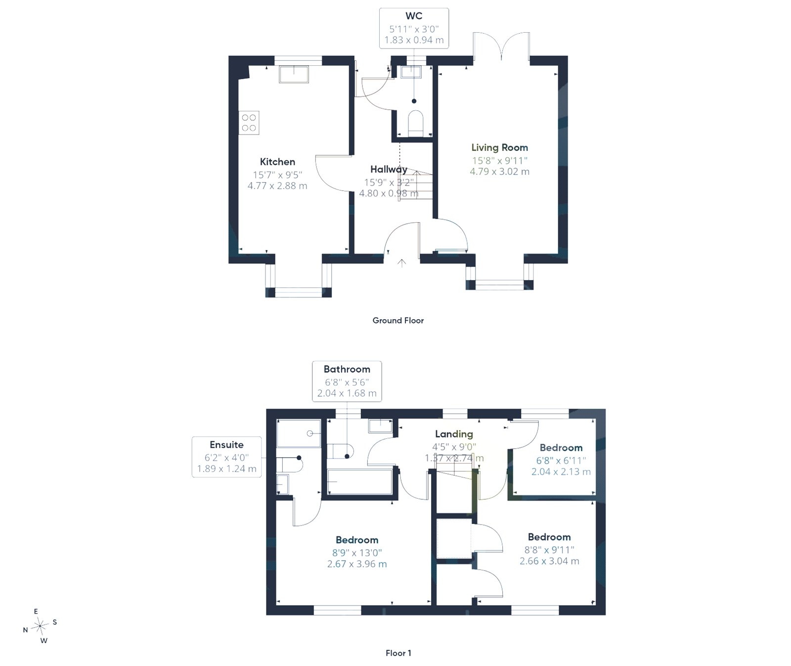 Market Road, Devon floorplan
