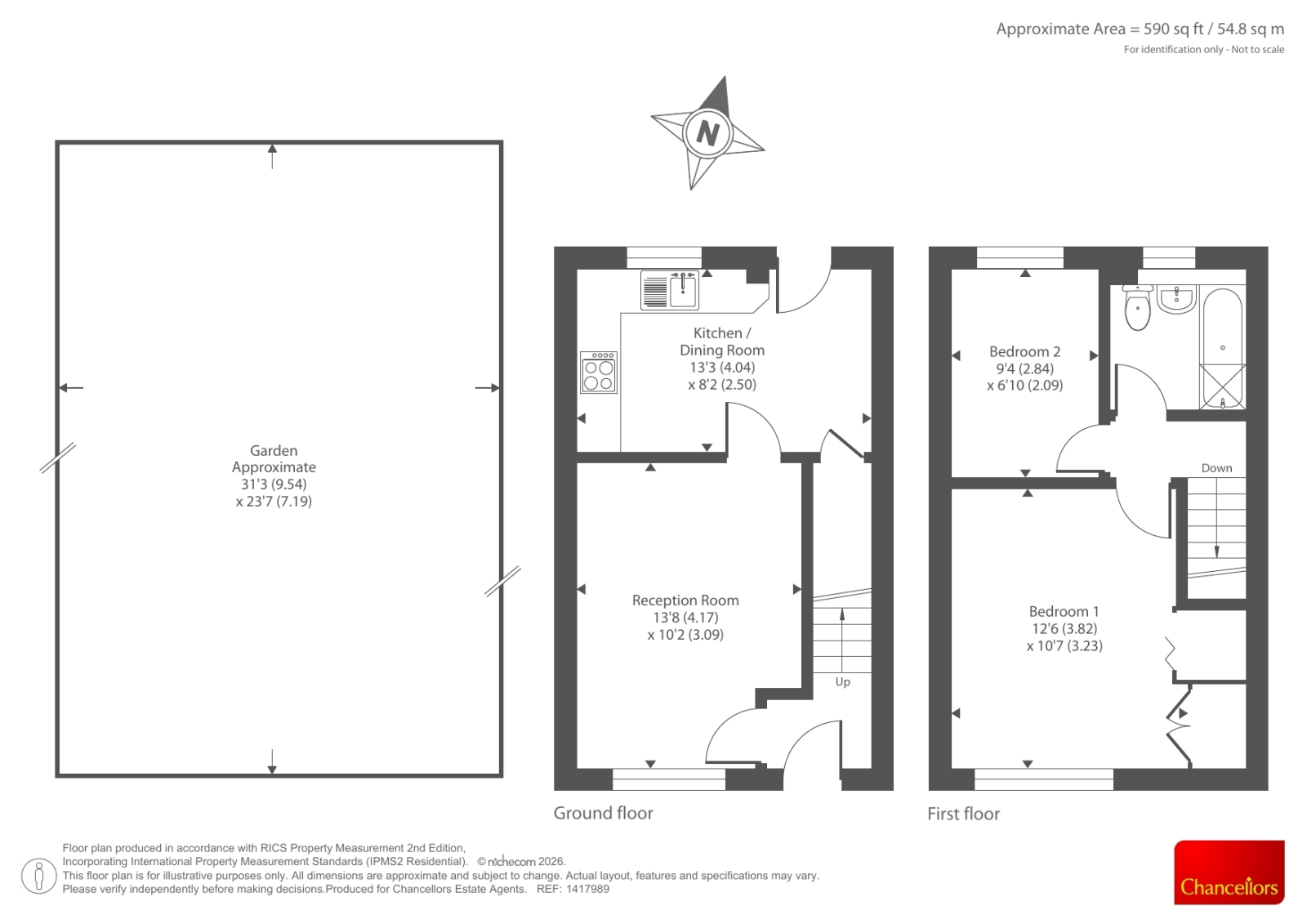 41 FOGWELL ROAD, Botley, Oxford floorplan