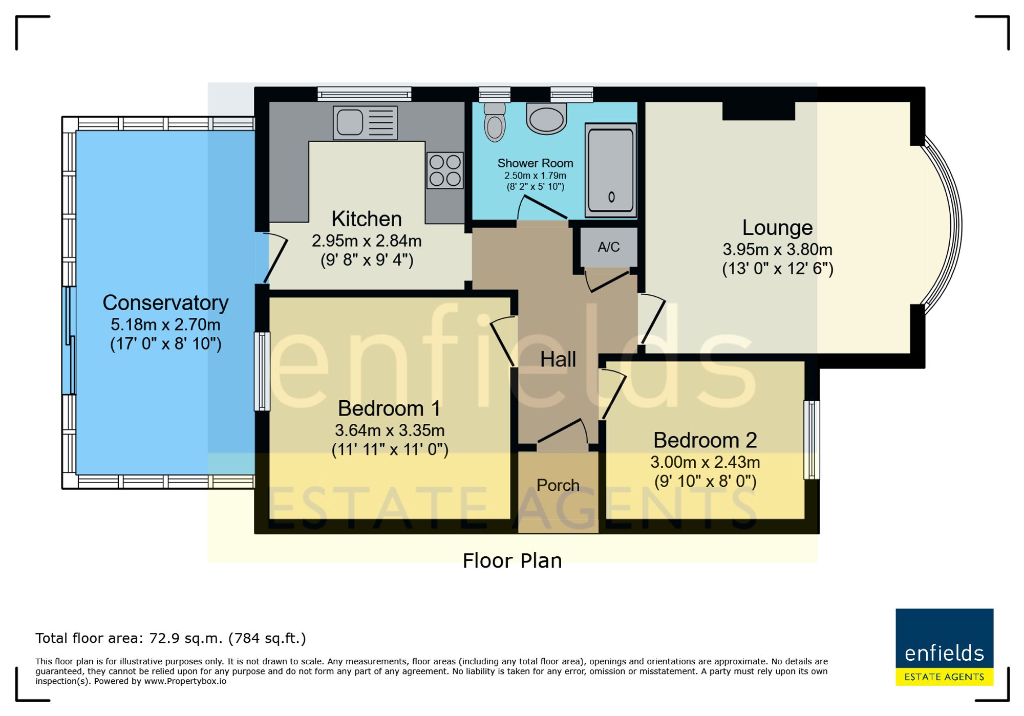 83 Beresford Road, Poole floorplan