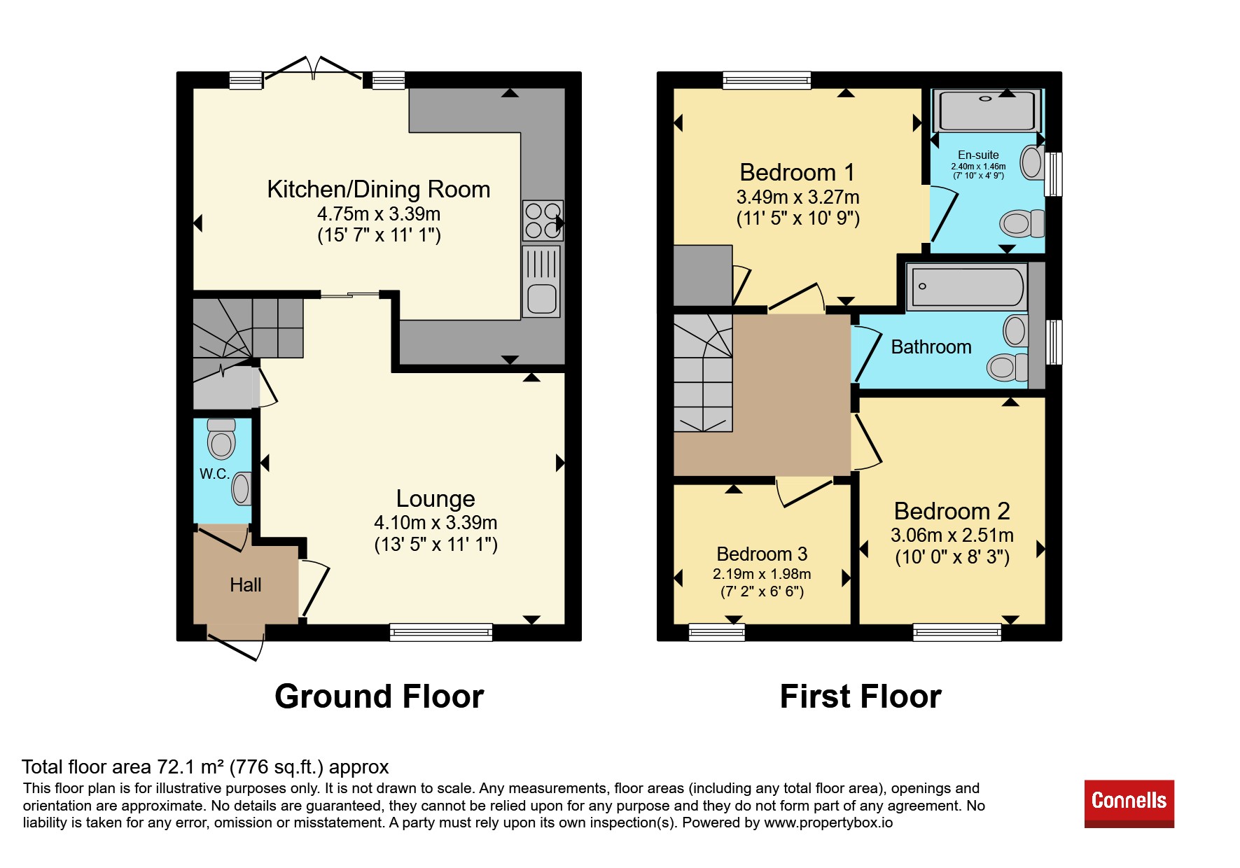18, Hawthorn Lane, Dunstable floorplan