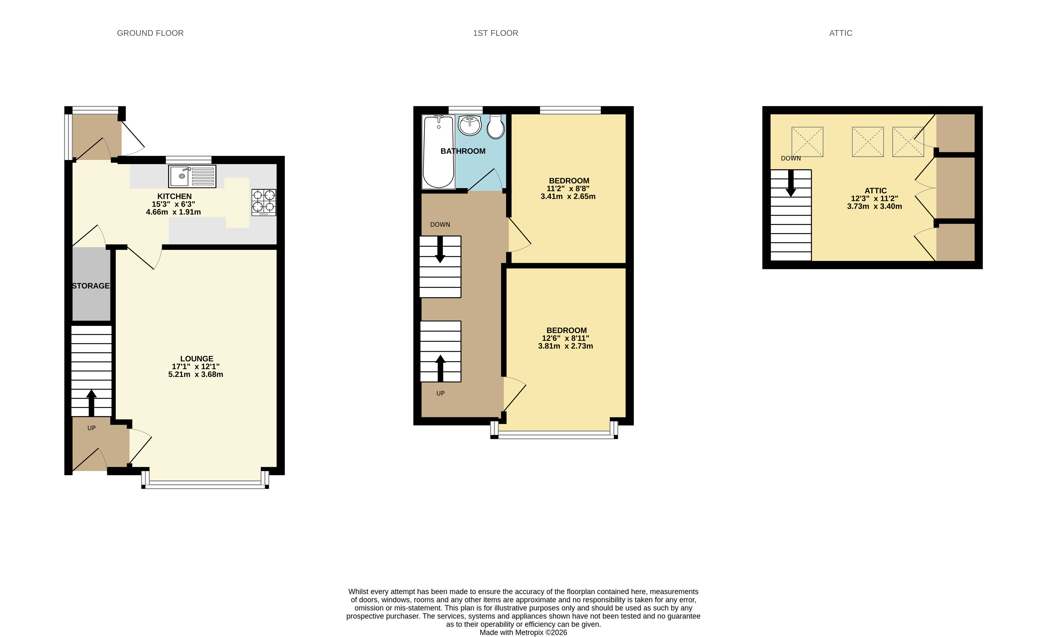 84, Moray Gardens, Glasgow floorplan