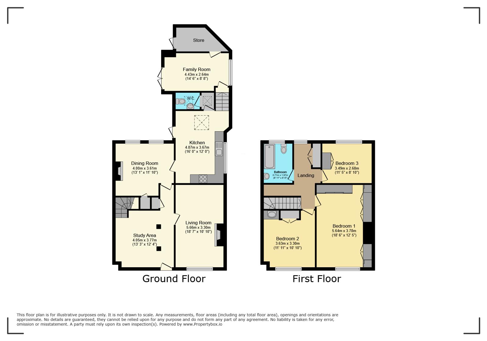Christmas Cottage, 68, West Street, Surrey floorplan