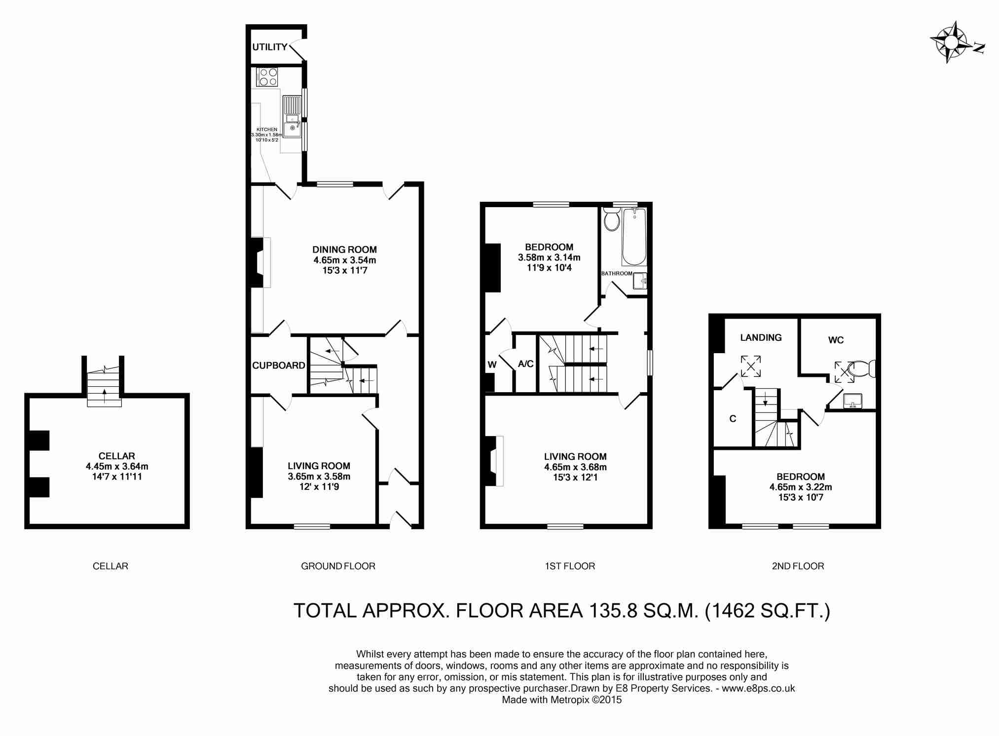 2 Bedrooms Terraced house to rent in Woodstock Road, Oxford OX2