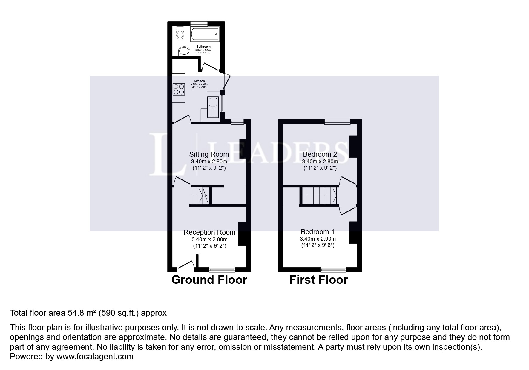 17A, Highland Street, Southsea floorplan