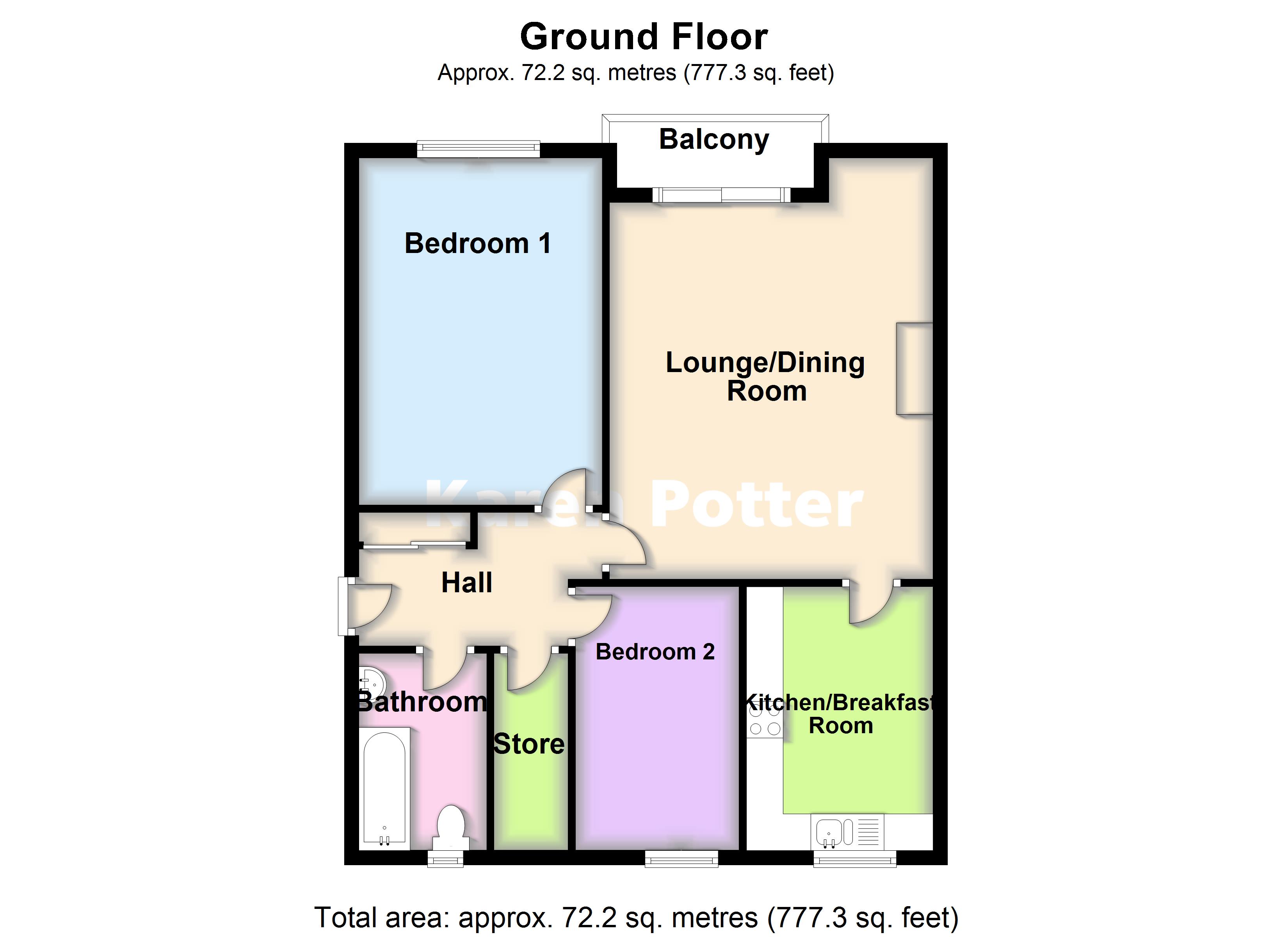 2 Bedrooms Flat for sale in Trafalgar Road, Birkdale, Southport PR8