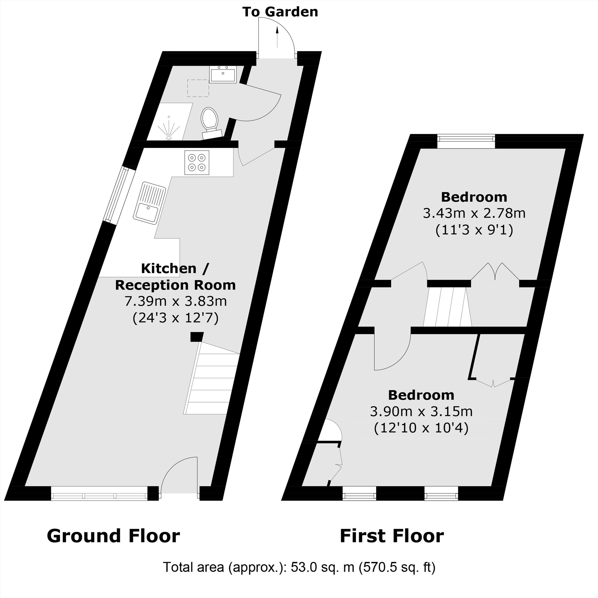 11, Tudor Road, Hampton floorplan