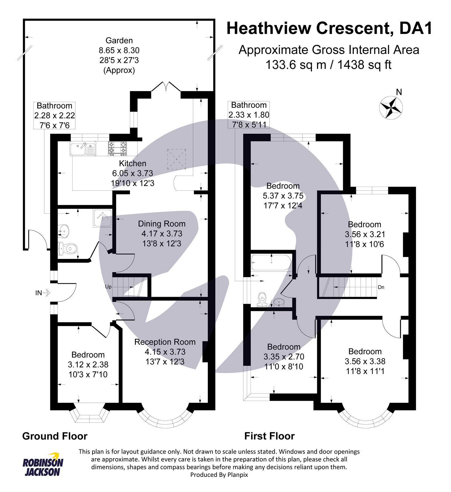 23, Heathview Crescent, Kent floorplan