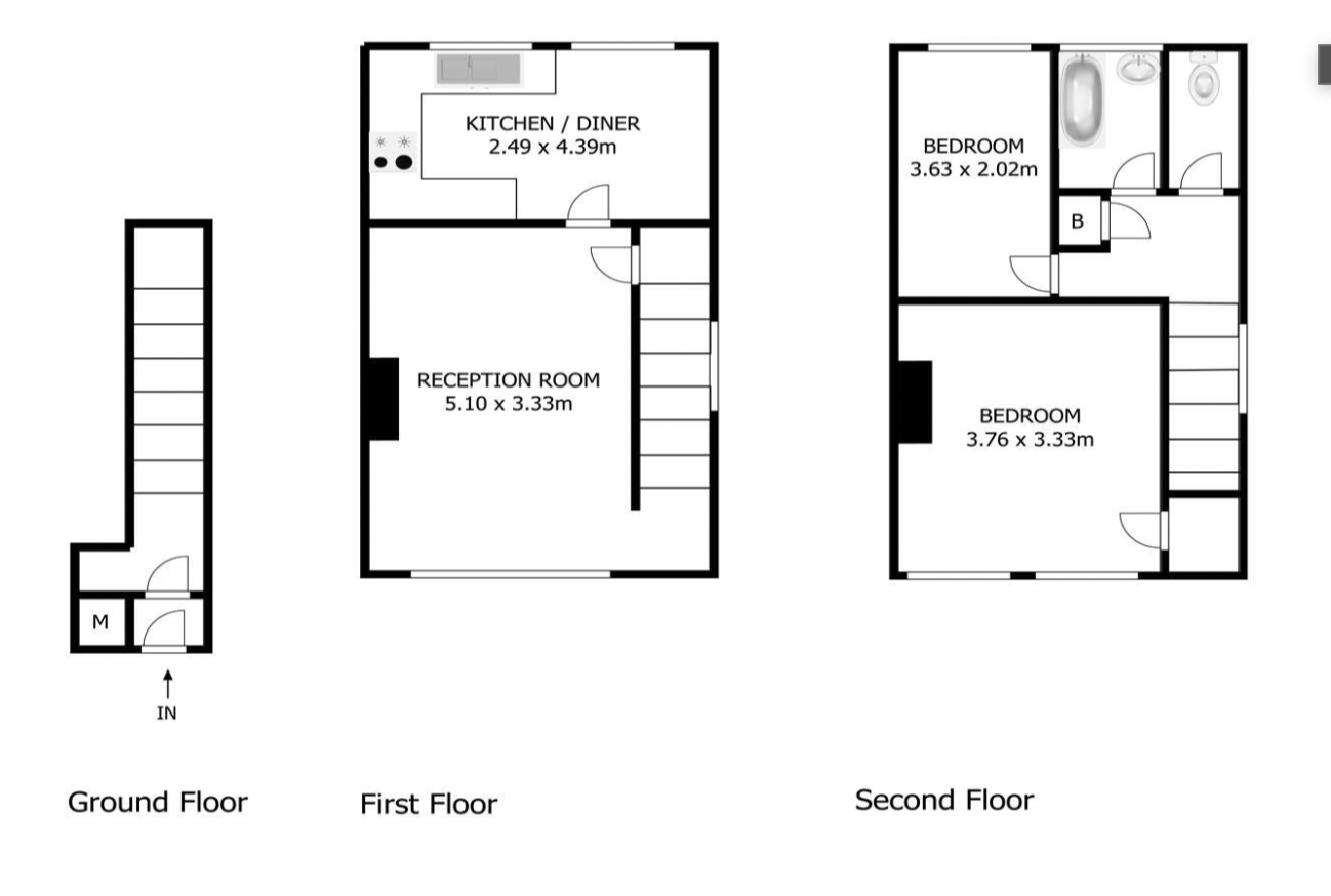 24 Keats House, Bexley Lane, Dartford floorplan