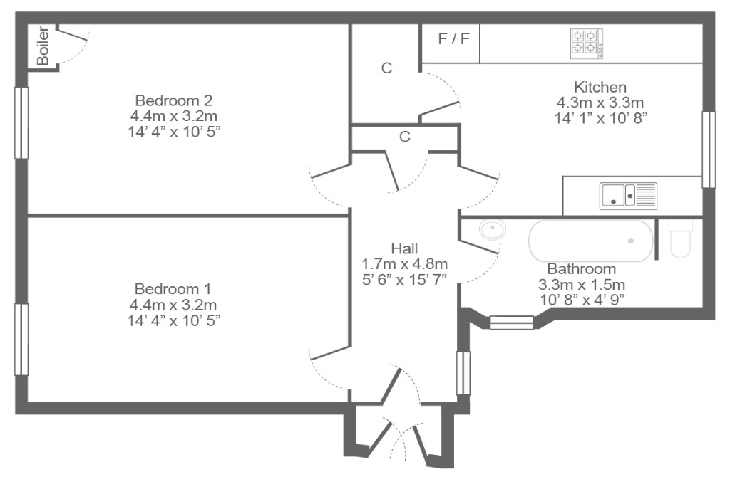 Dowanhill Street, Dowanhill, Glasgow, G11 5QS, Glasgow floorplan