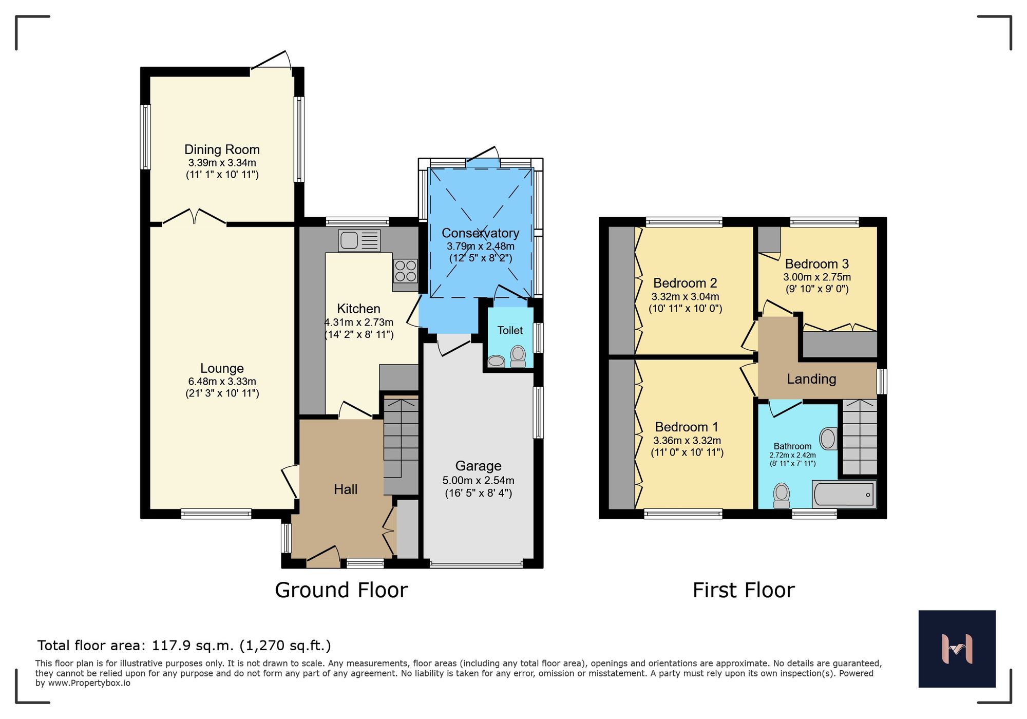 11 Alans Way, Leicester floorplan