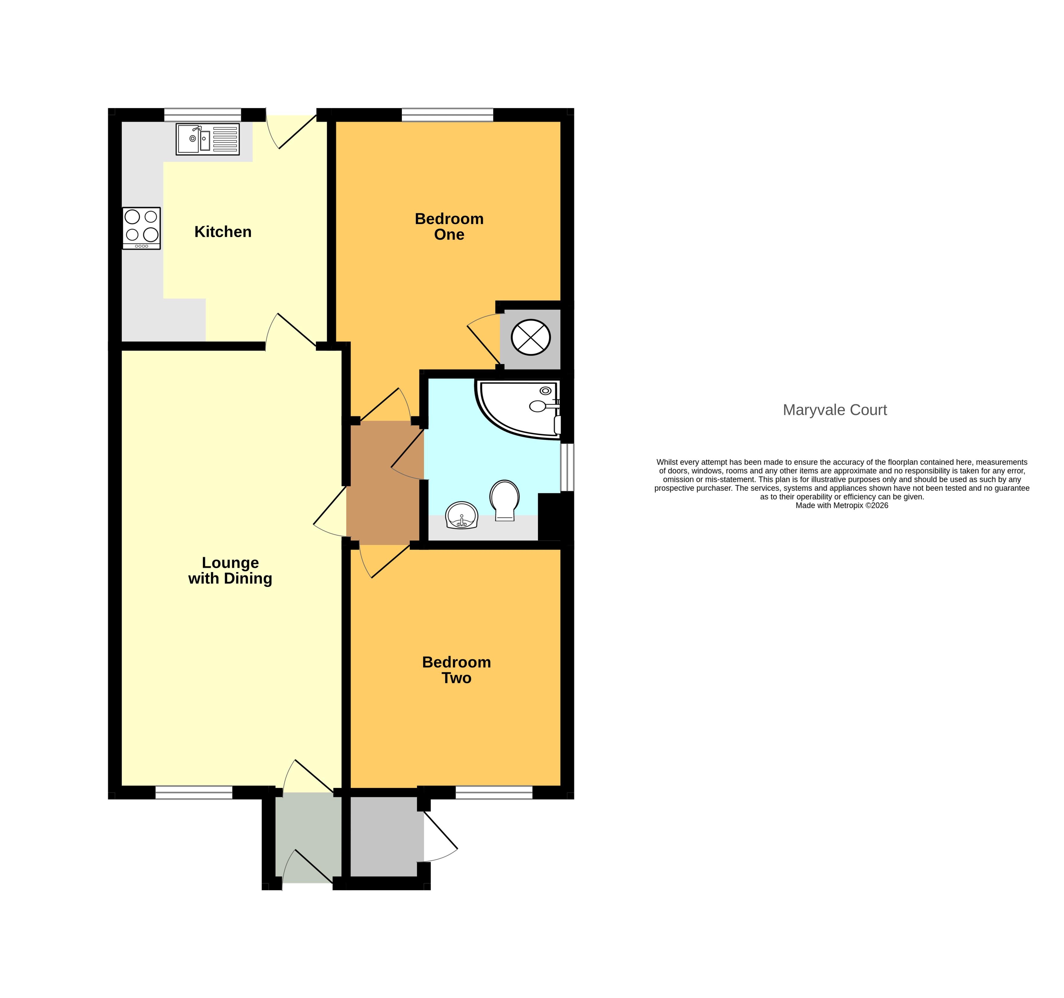 20, Maryvale Court, Lichfield floorplan