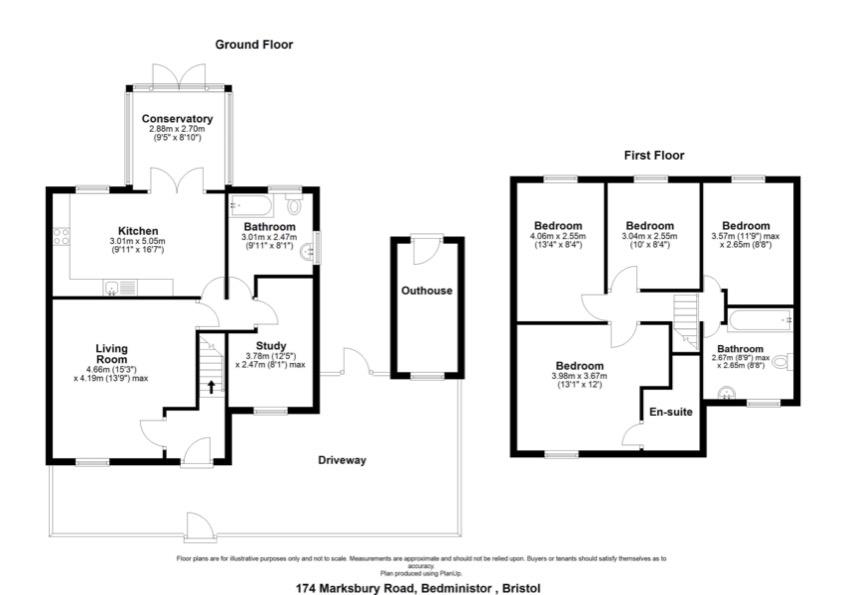 174, Marksbury road, Bristol floorplan