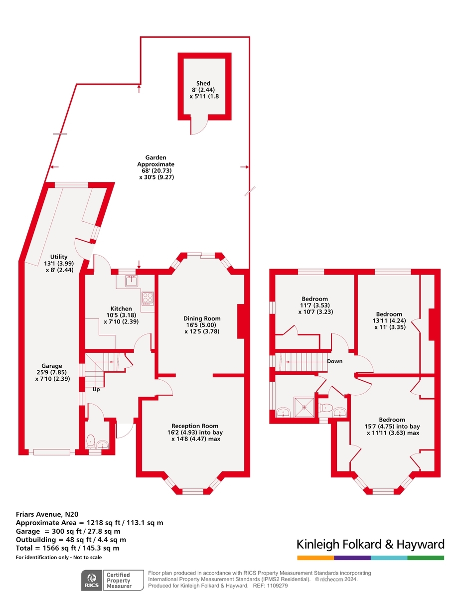 3, Friars Avenue, London floorplan