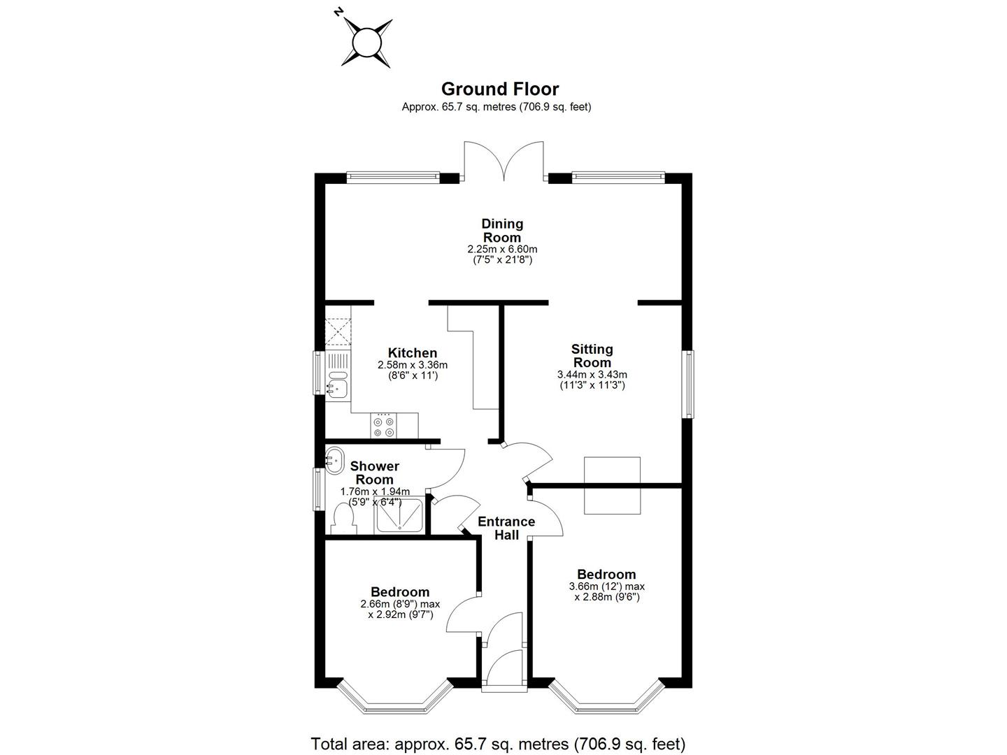 44, Carlton Hill, Herne Bay floorplan