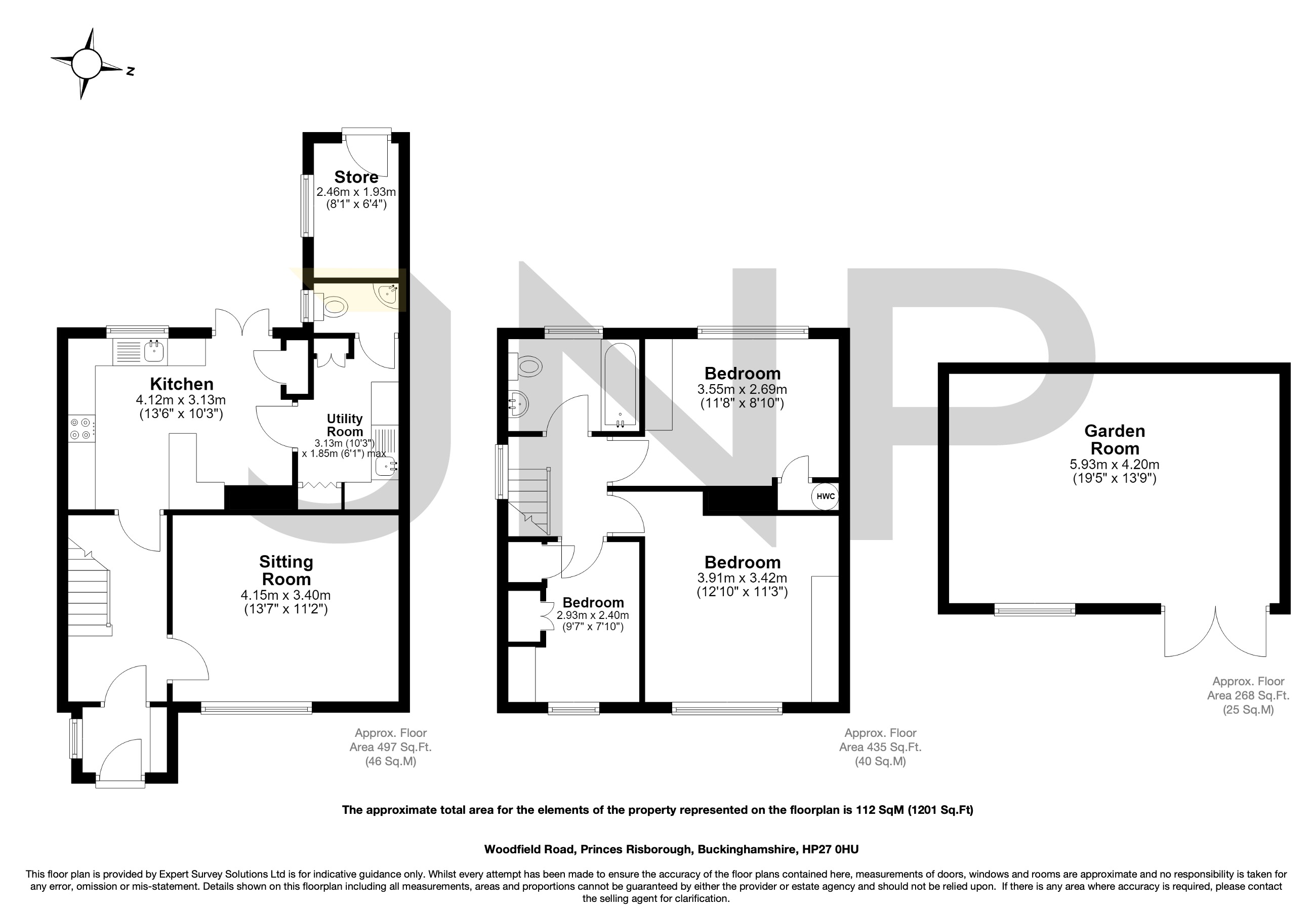 1, Woodfield Road, Buckinghamshire floorplan