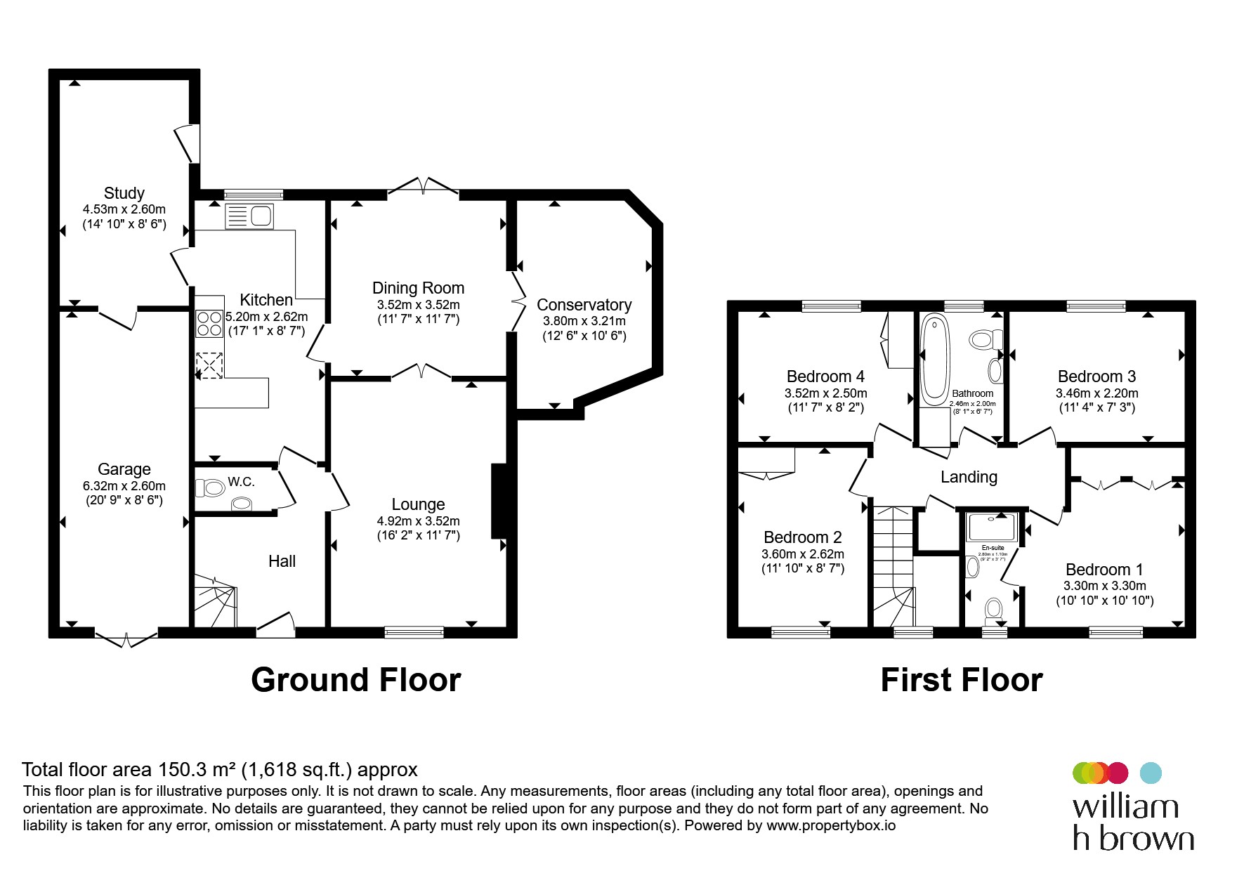 6, Fearns Mead, Brentwood floorplan