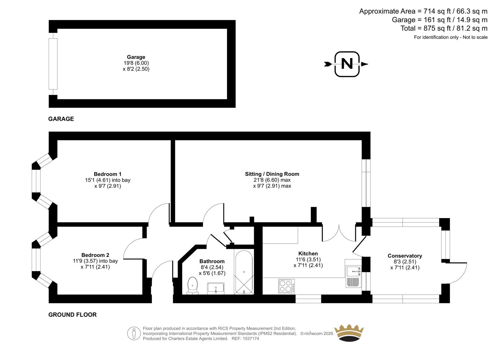 Bromley Road, Southampton floorplan