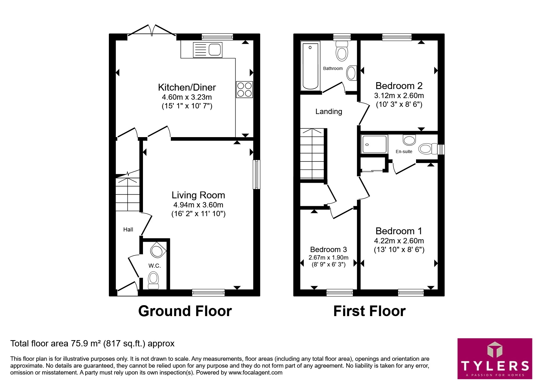 7, Peppercorn Drive, Cambridge floorplan
