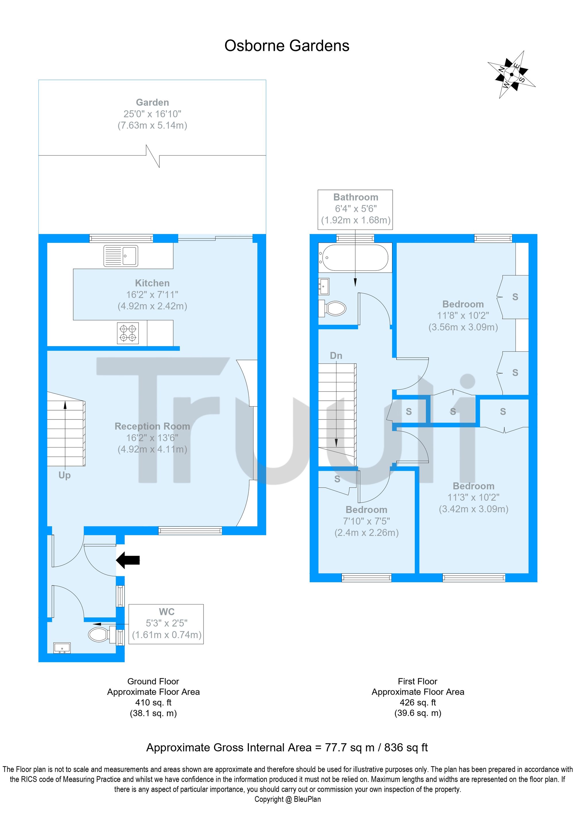 27 Osborne Gardens, Thornton Heath floorplan