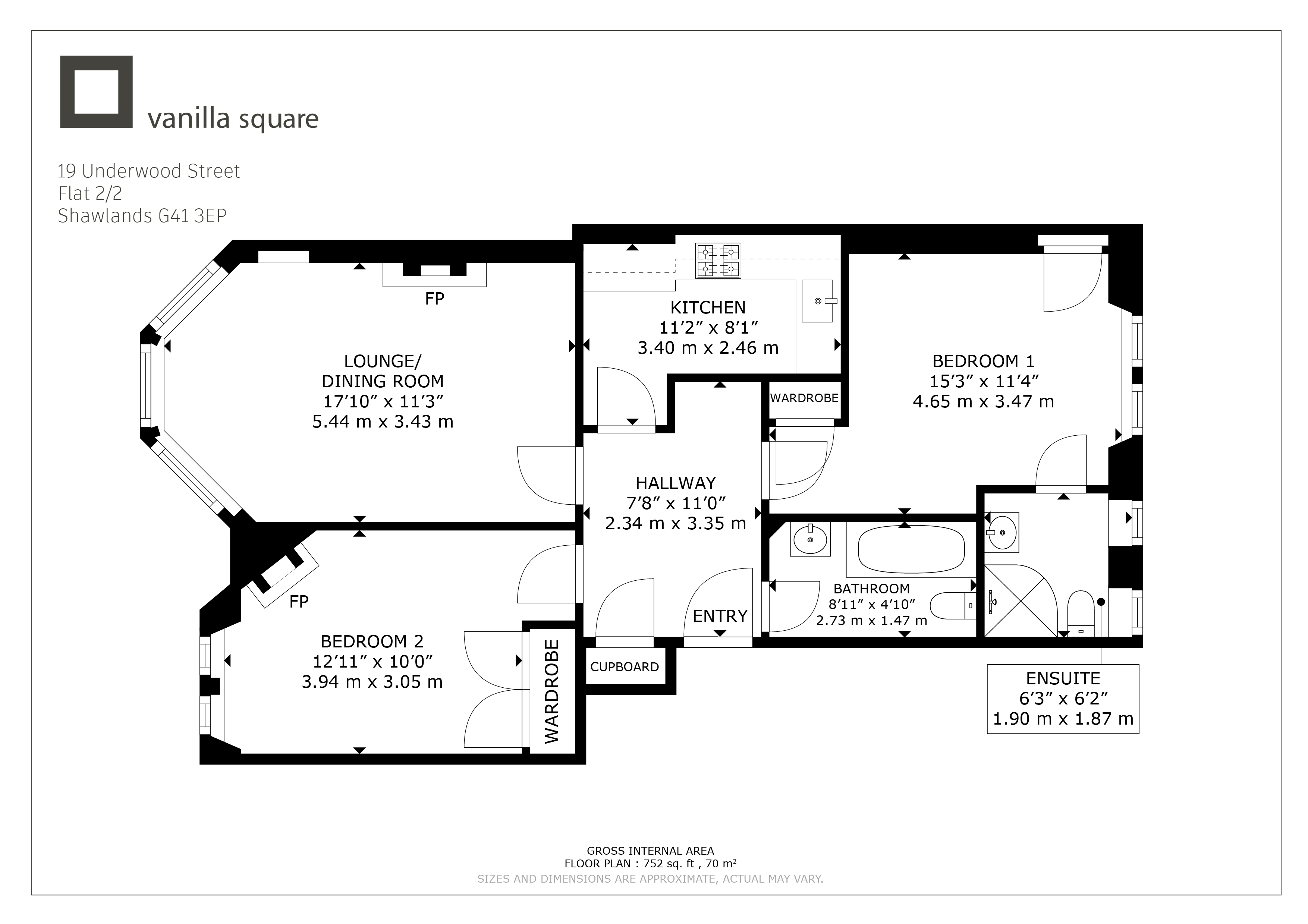 Underwood Street, Glasgow floorplan