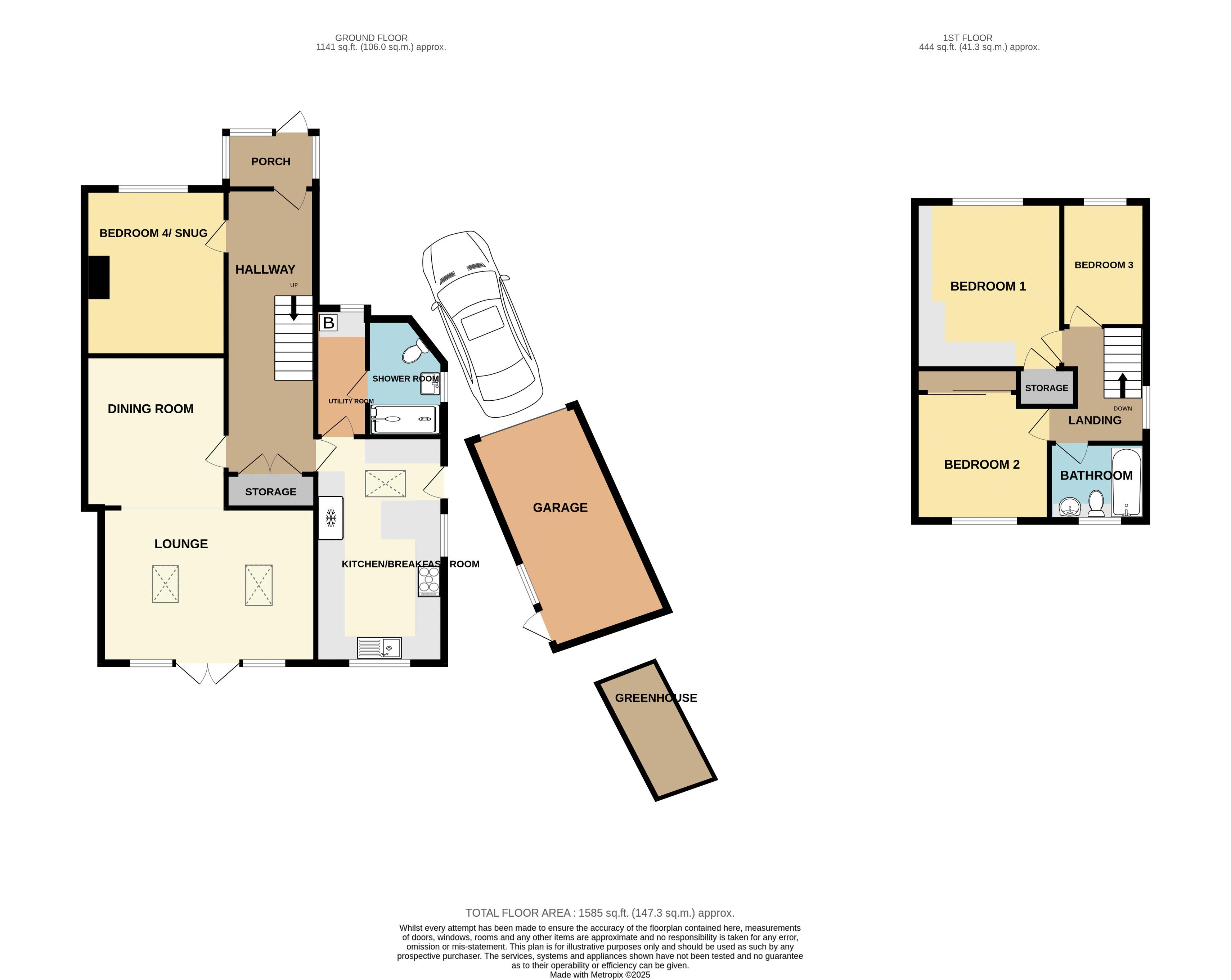 27, Hill Brow, Maidstone floorplan