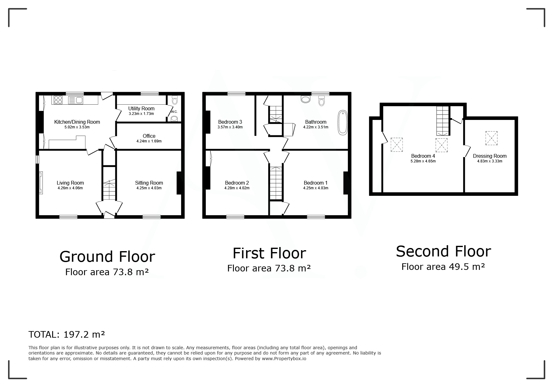 Mill House, 194 High Street, Alfreton floorplan