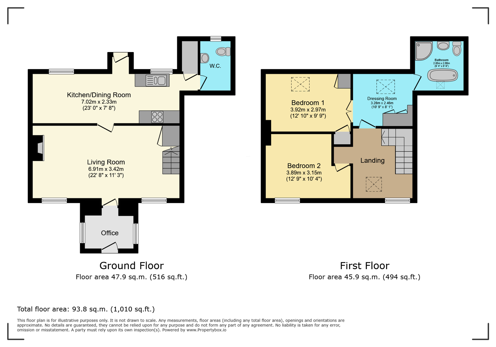4 Hetland Cottages, Dumfries floorplan
