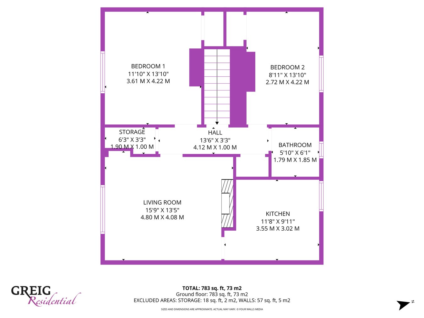 32, Lochview, Cumnock floorplan