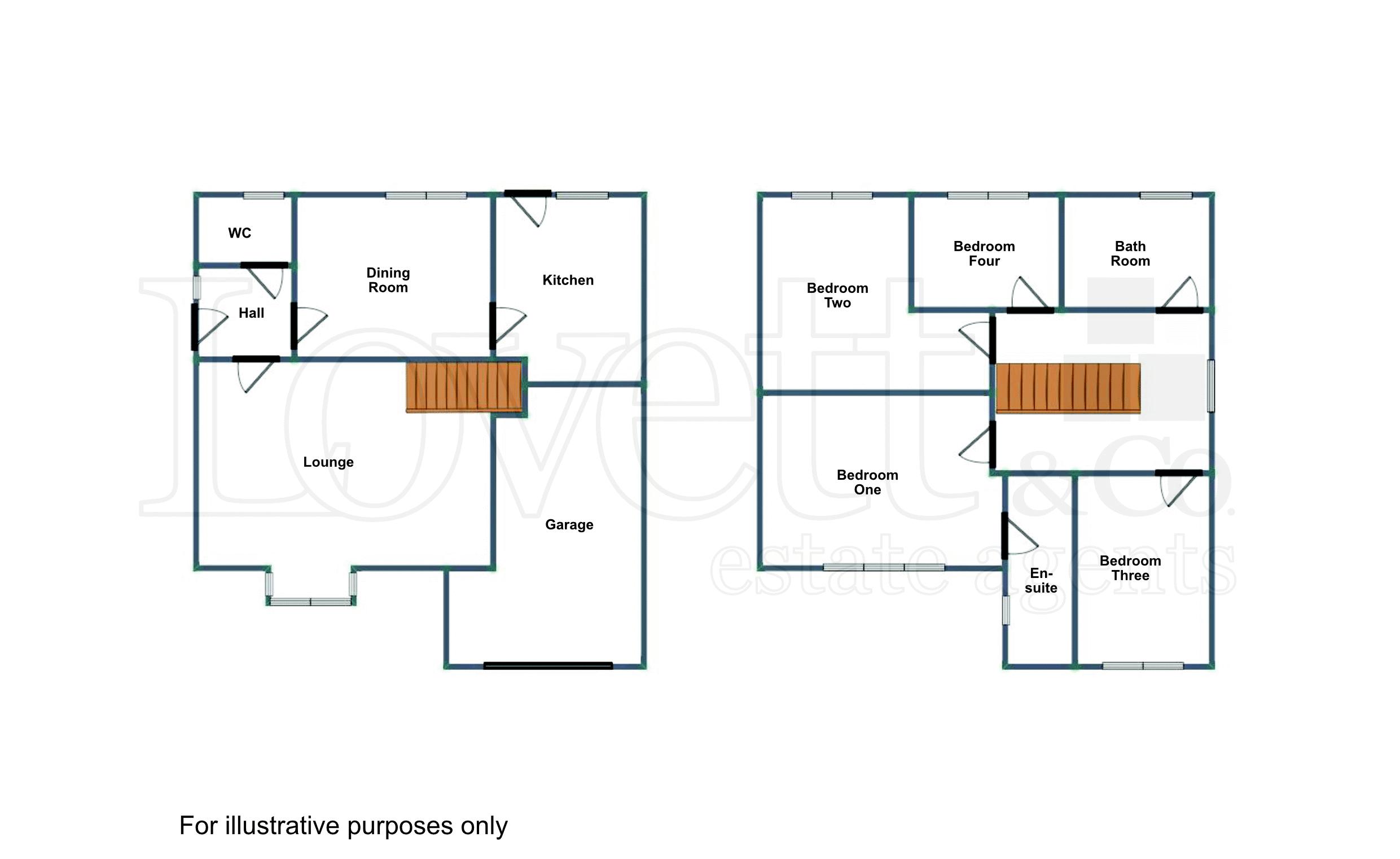 11, Trafalgar Close, Cannock floorplan