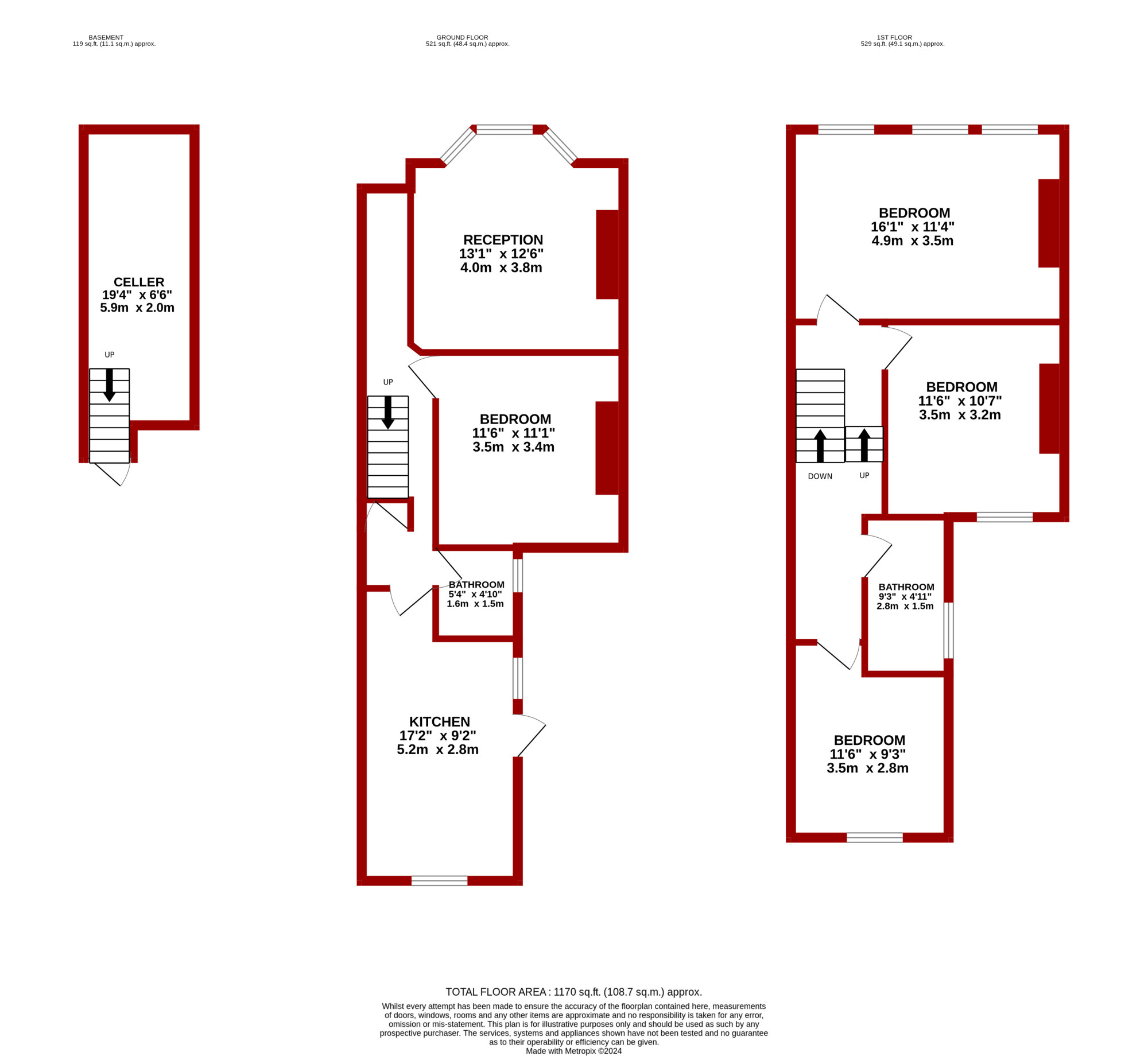 104, Dunlace Road, Hackney floorplan