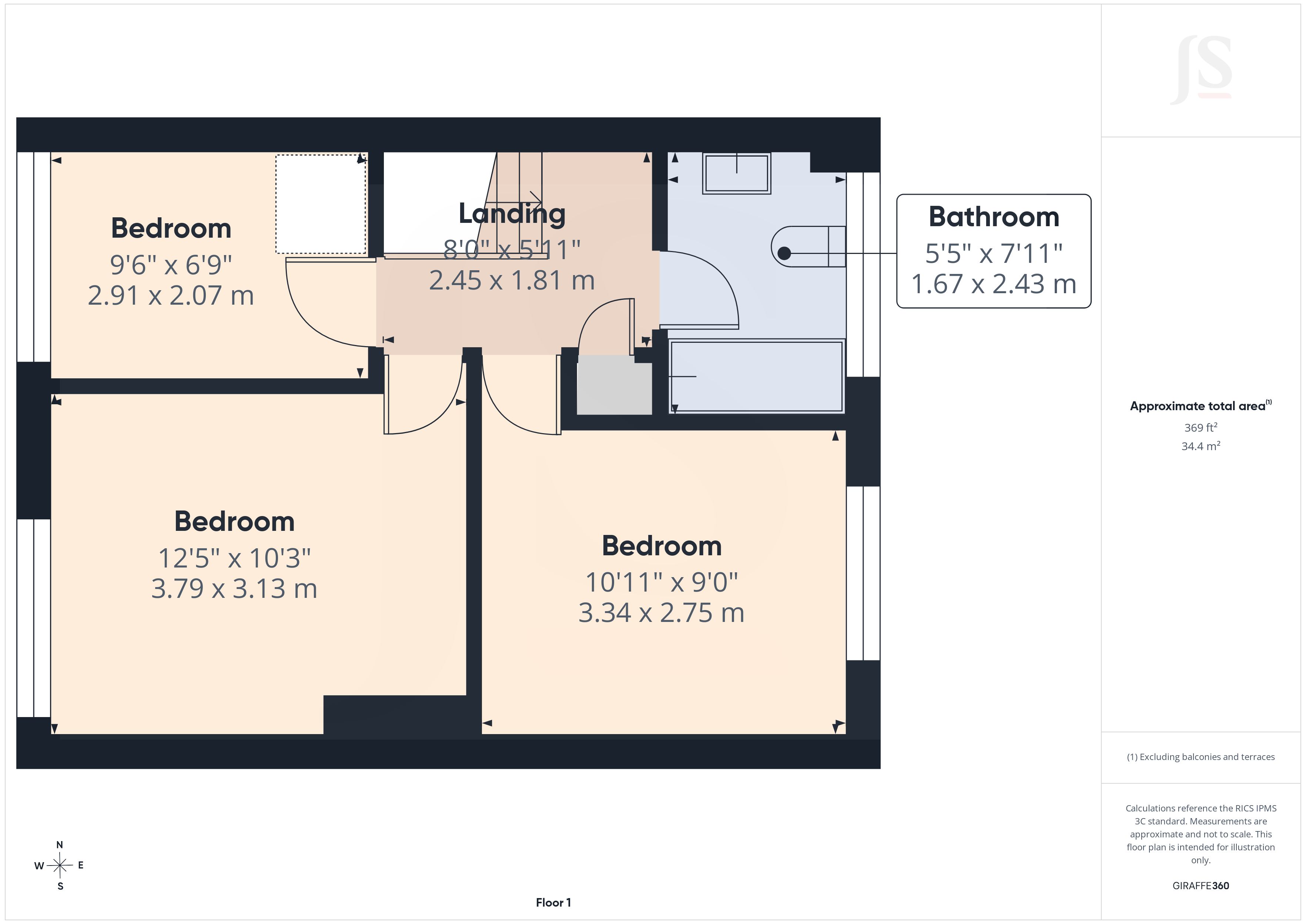 25, Campbell Drive, Littlehampton floorplan