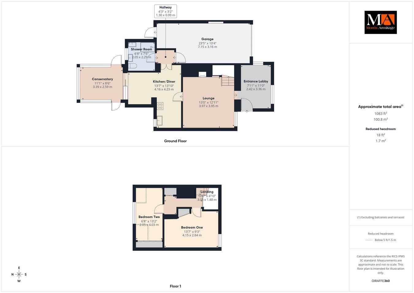 55, Whin Common Road, King's Lynn floorplan