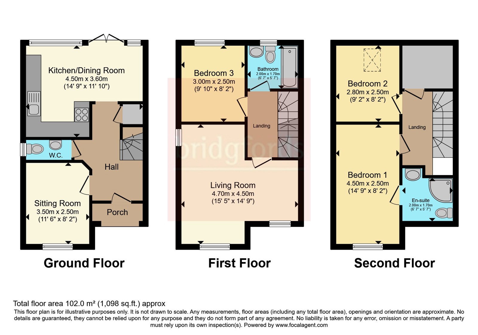 21, Stockdale Drive, Cheshire floorplan