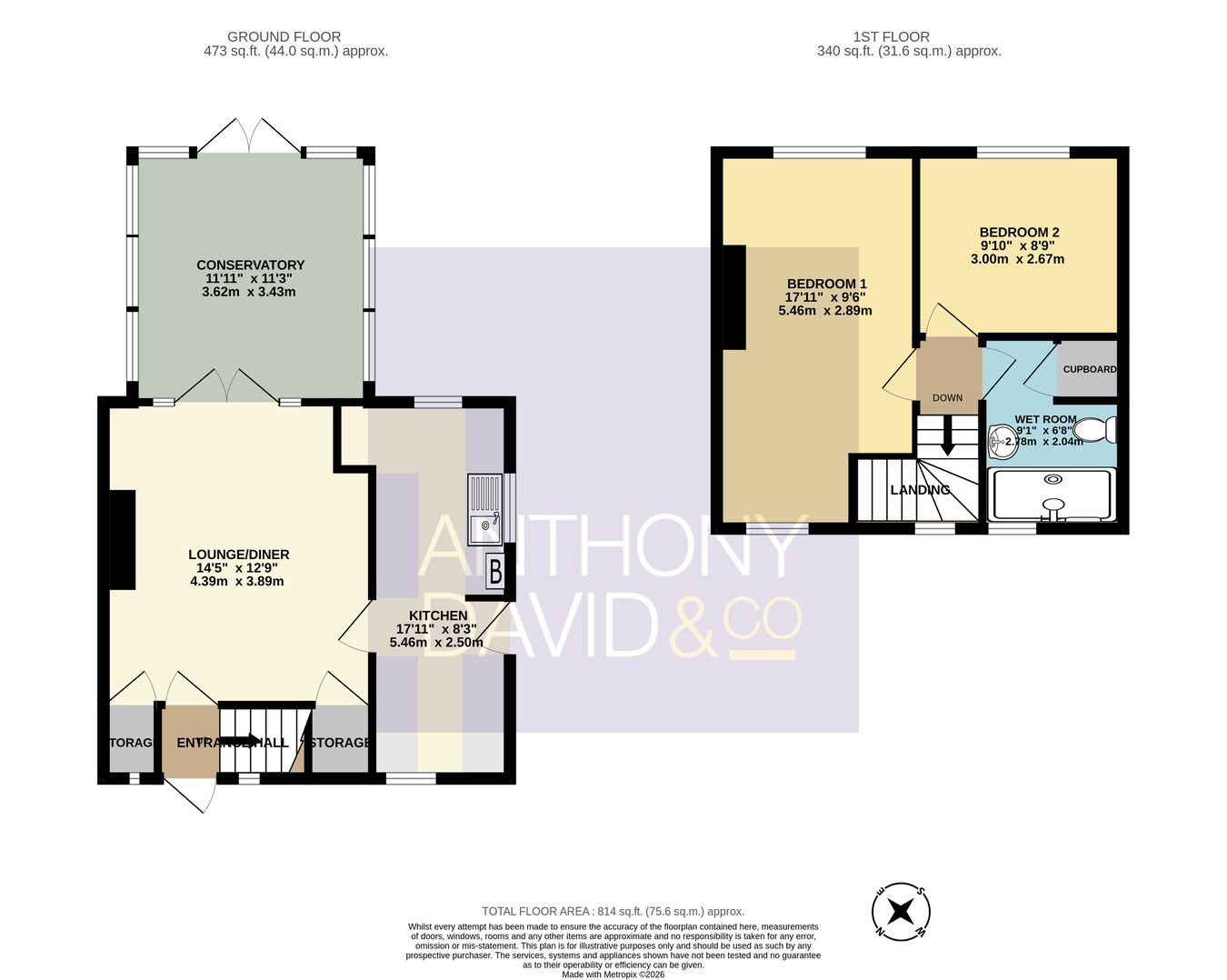 19, White Horse Drive, Poole floorplan