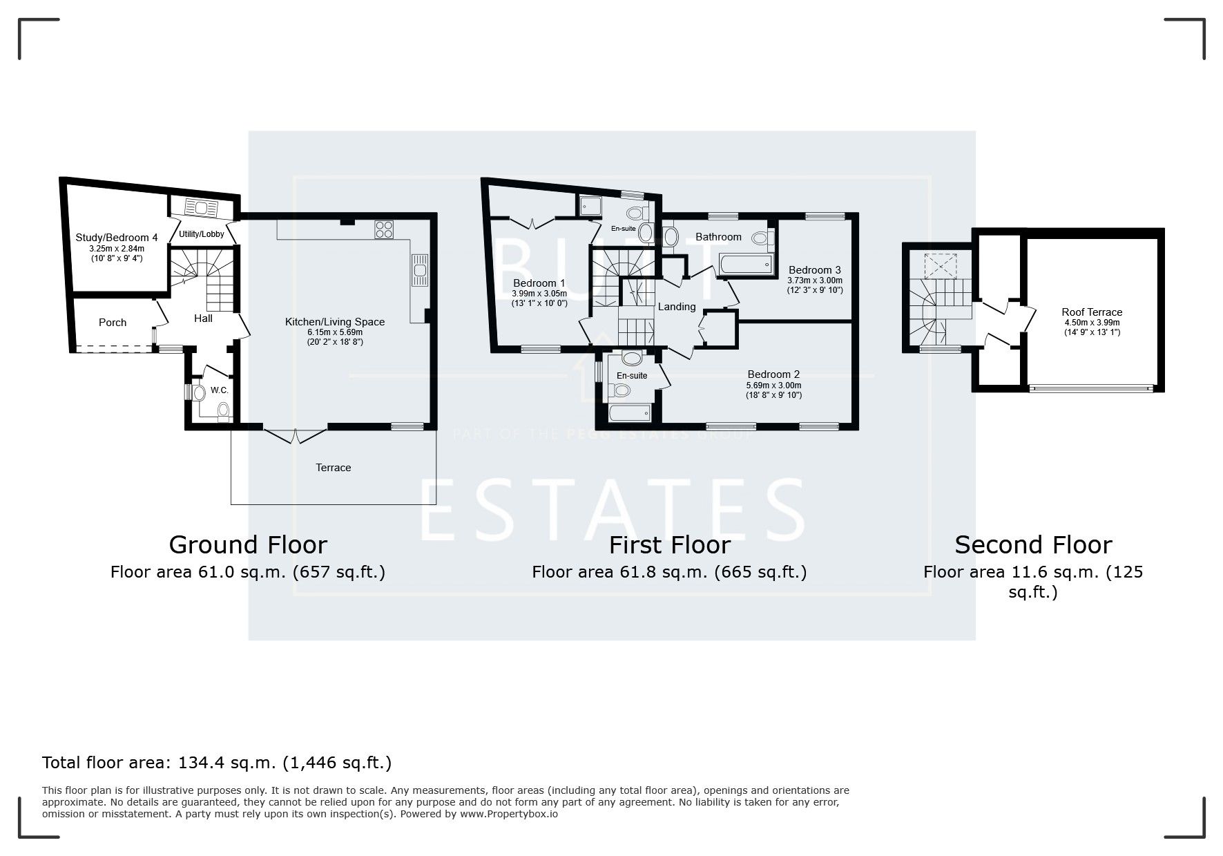 1, The Chapel, Exeter floorplan