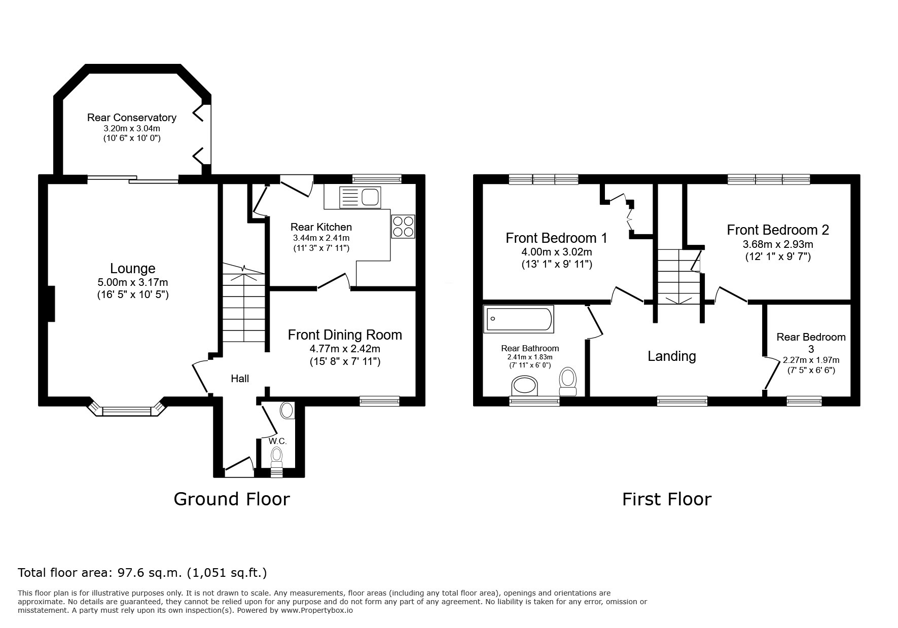 33, Manor Park, Dewsbury floorplan