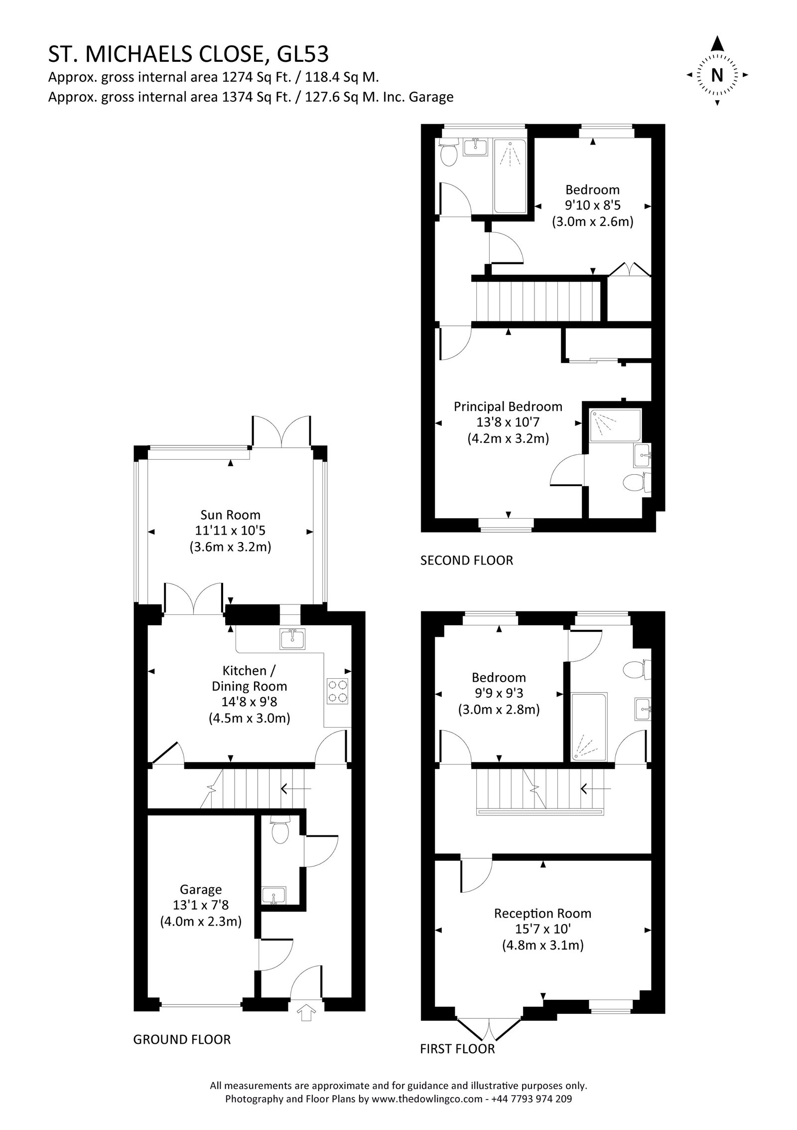 18, St. Michaels Close, Cheltenham floorplan