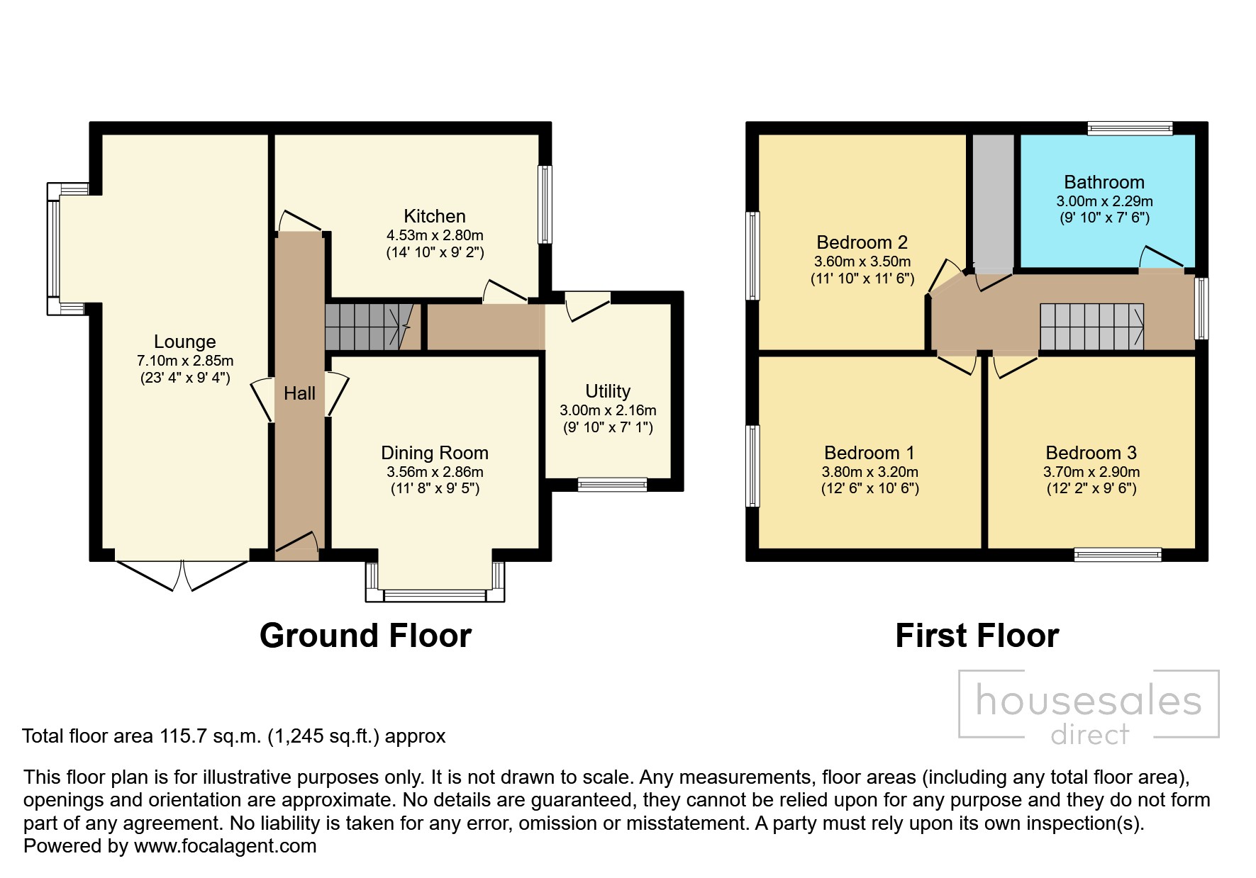 29, Oubas Hill, Ulverston floorplan