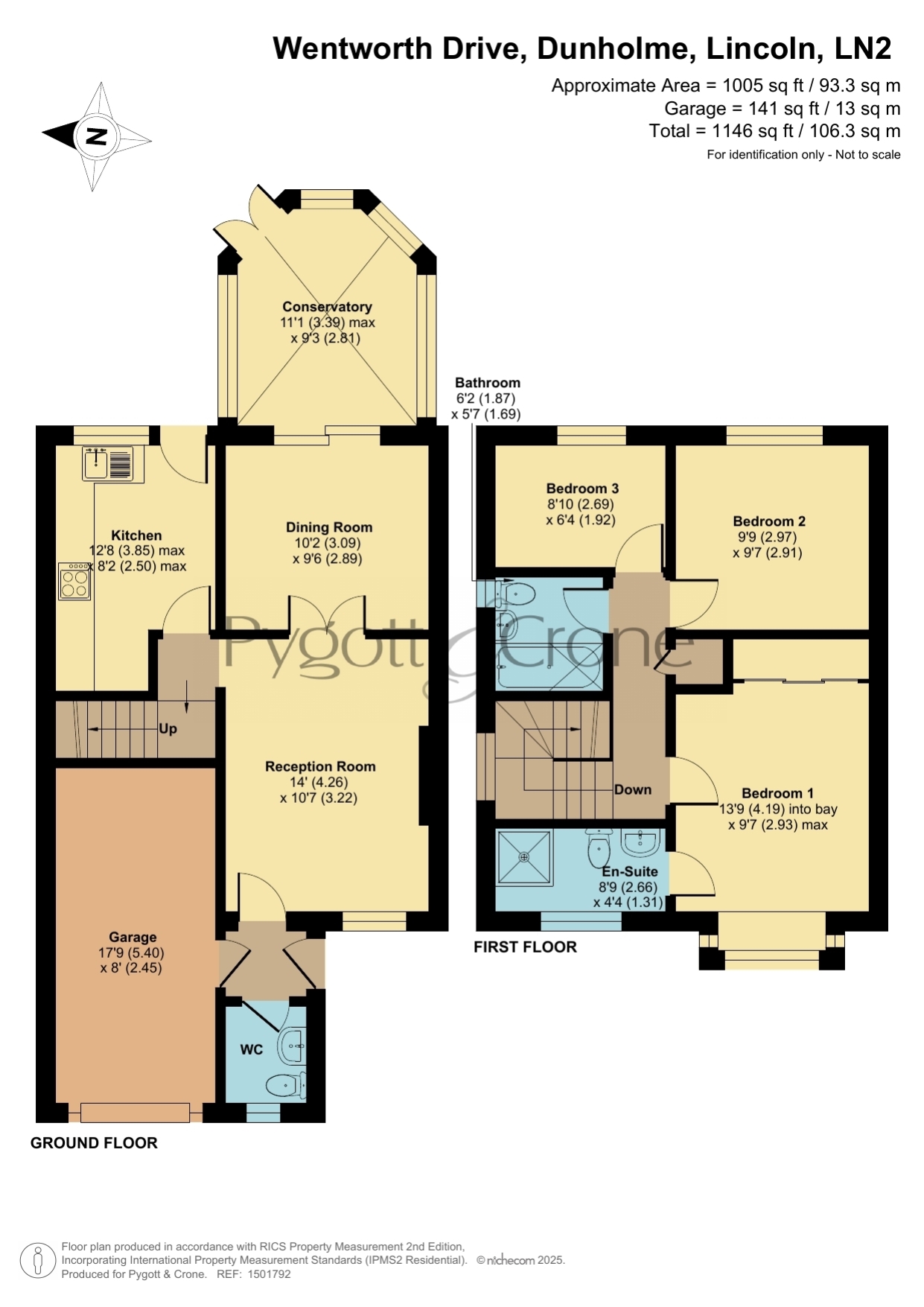 5, Wentworth Drive, Lincoln floorplan