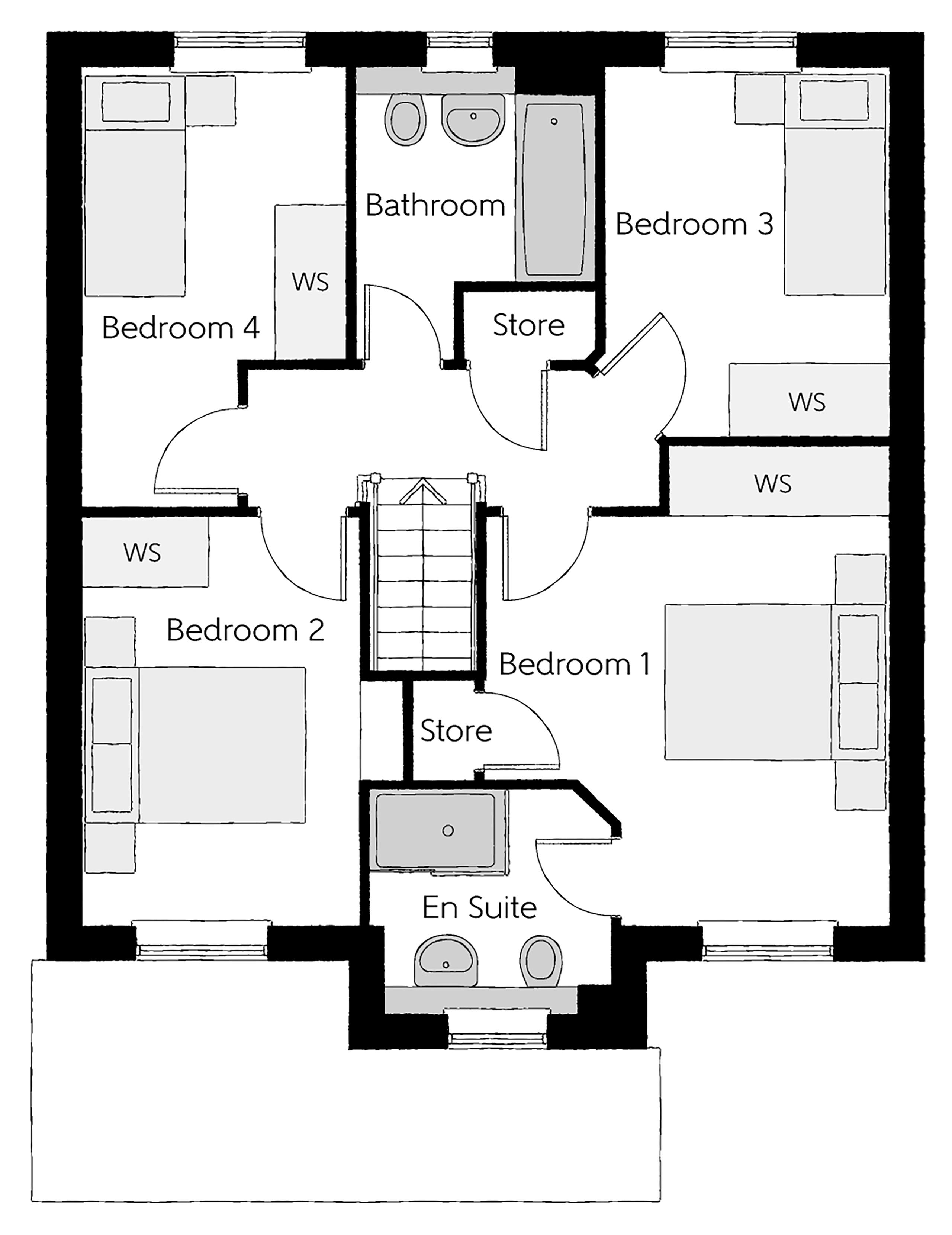322, The Fairways, Westhoughton, Bolton floorplan