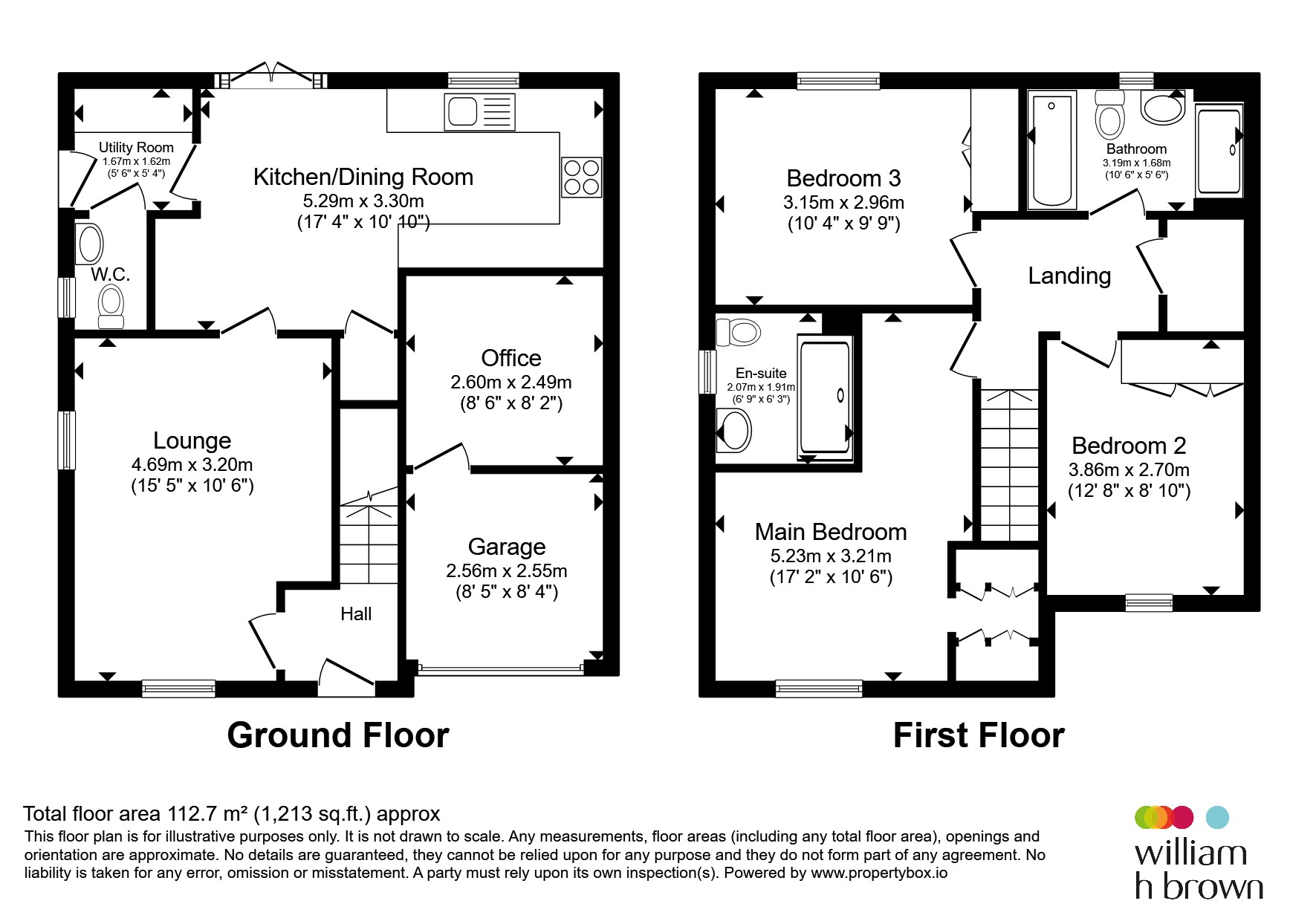 60, Dispersal Way, Huntingdon floorplan