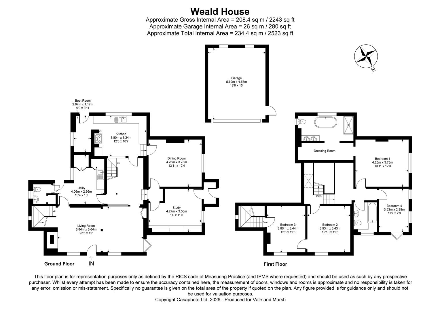 Weald House, Mill Street, Cranbrook floorplan