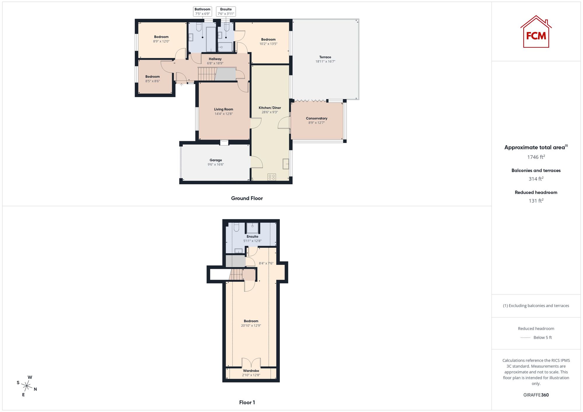 10 Merlin Drive, Whitehaven floorplan