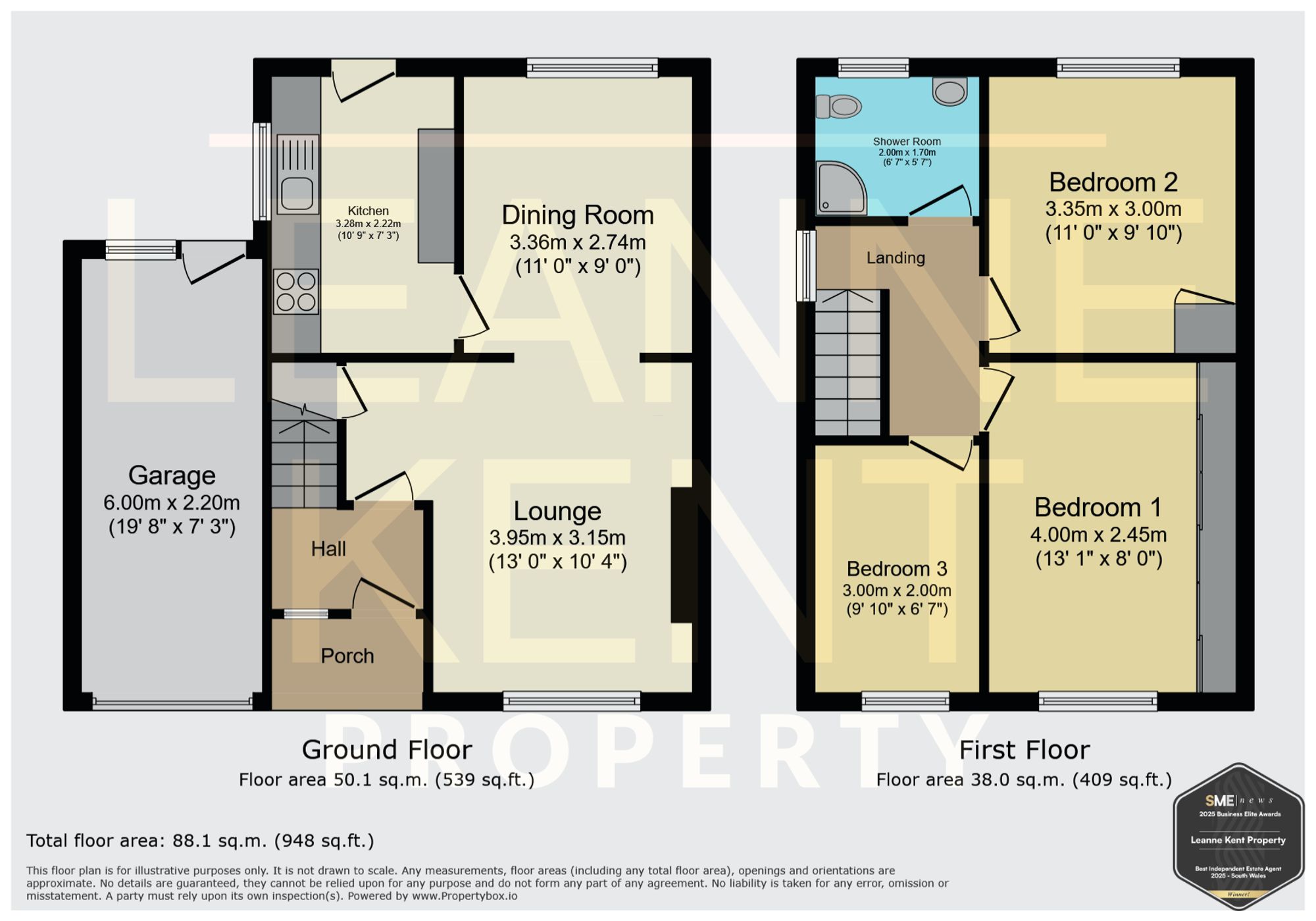 27 St. Teilos Way, Caerphilly floorplan