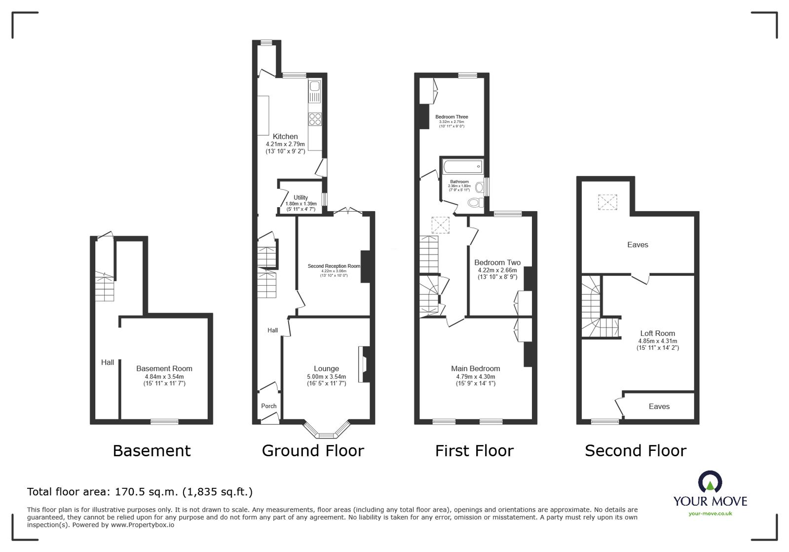 63, Alexandra Road, Lancashire floorplan