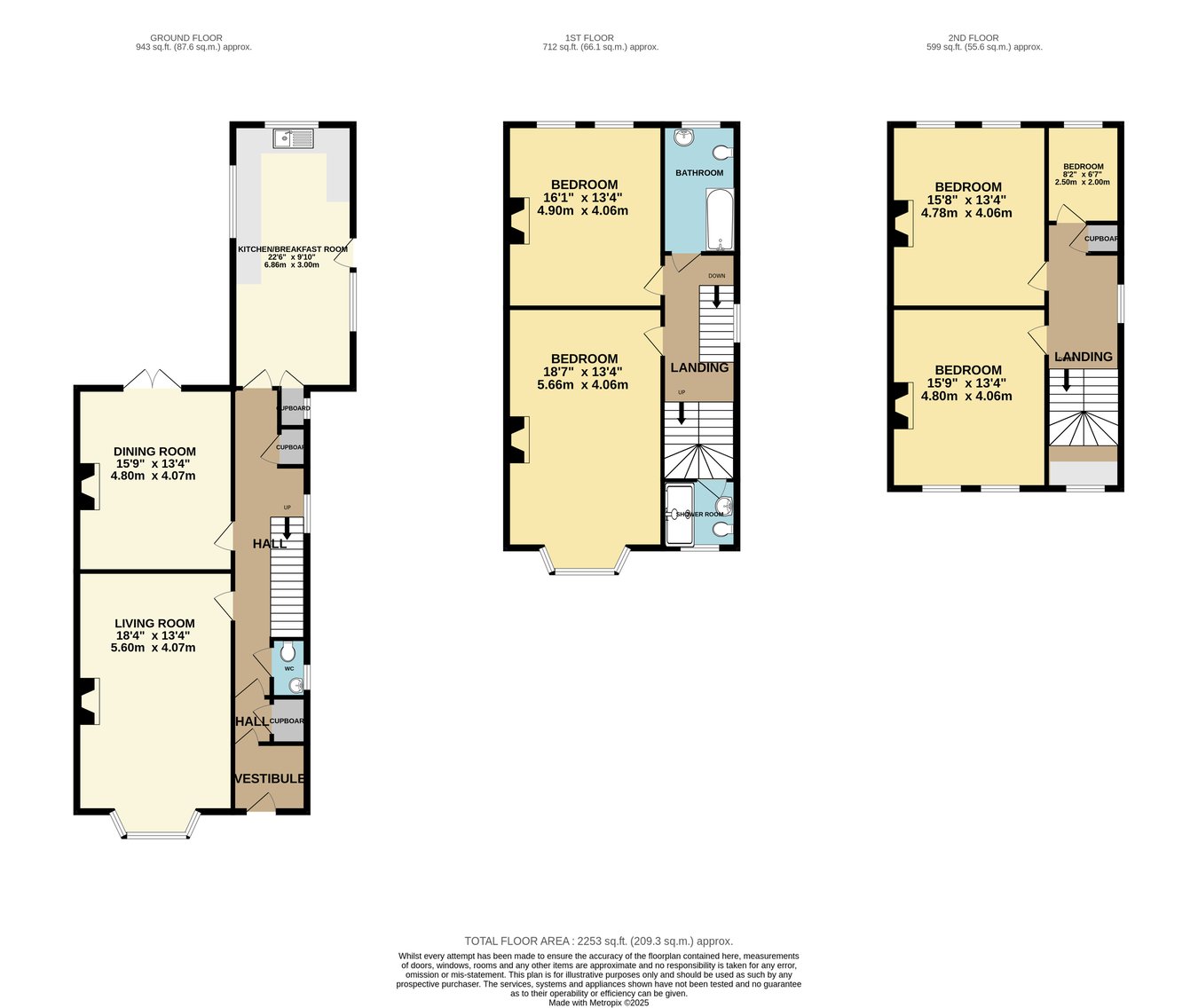 38, London Road, Bexhill-on-Sea floorplan