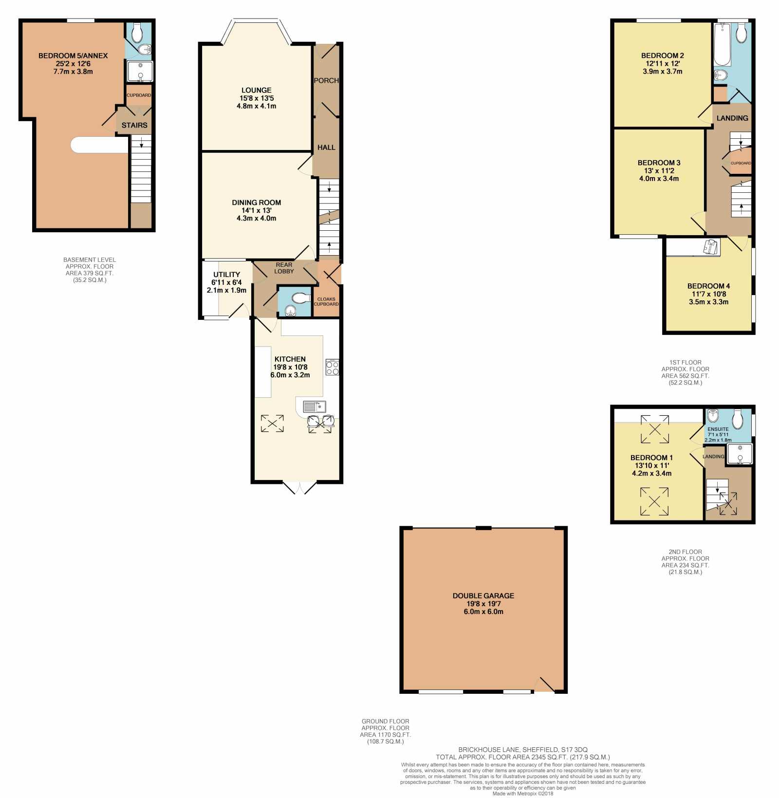 5 Bedrooms Terraced house for sale in Brickhouse Lane, Dore, Sheffield S17