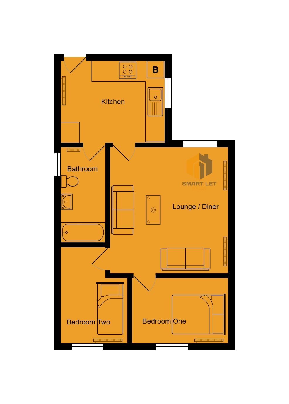 30A King Street, Ebbw Vale floorplan