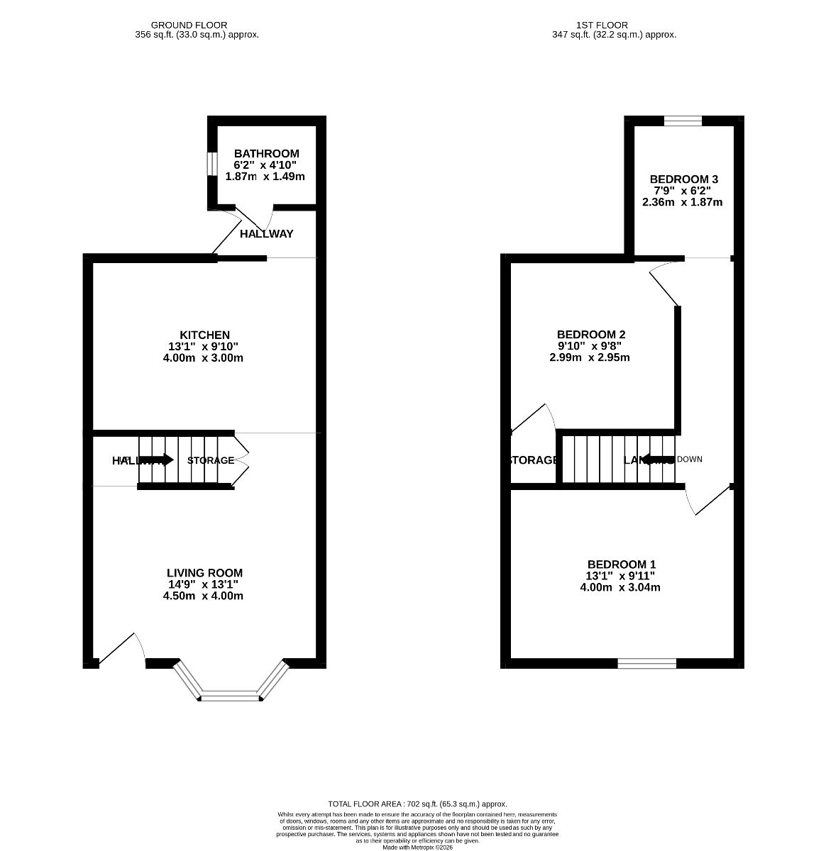 169 Sea Street, Herne Bay floorplan